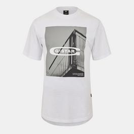 G Star HQ Old School Logo Lash T-Shirt