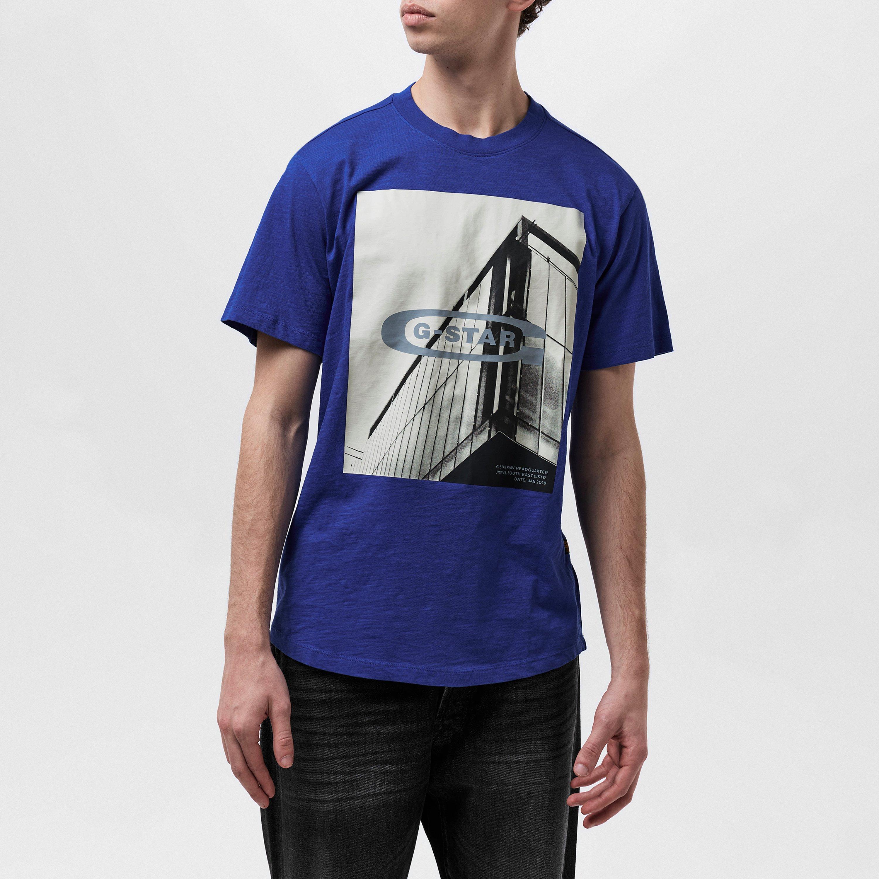 G Star | HQ Old School Logo Lash T-Shirt | Regular Fit T