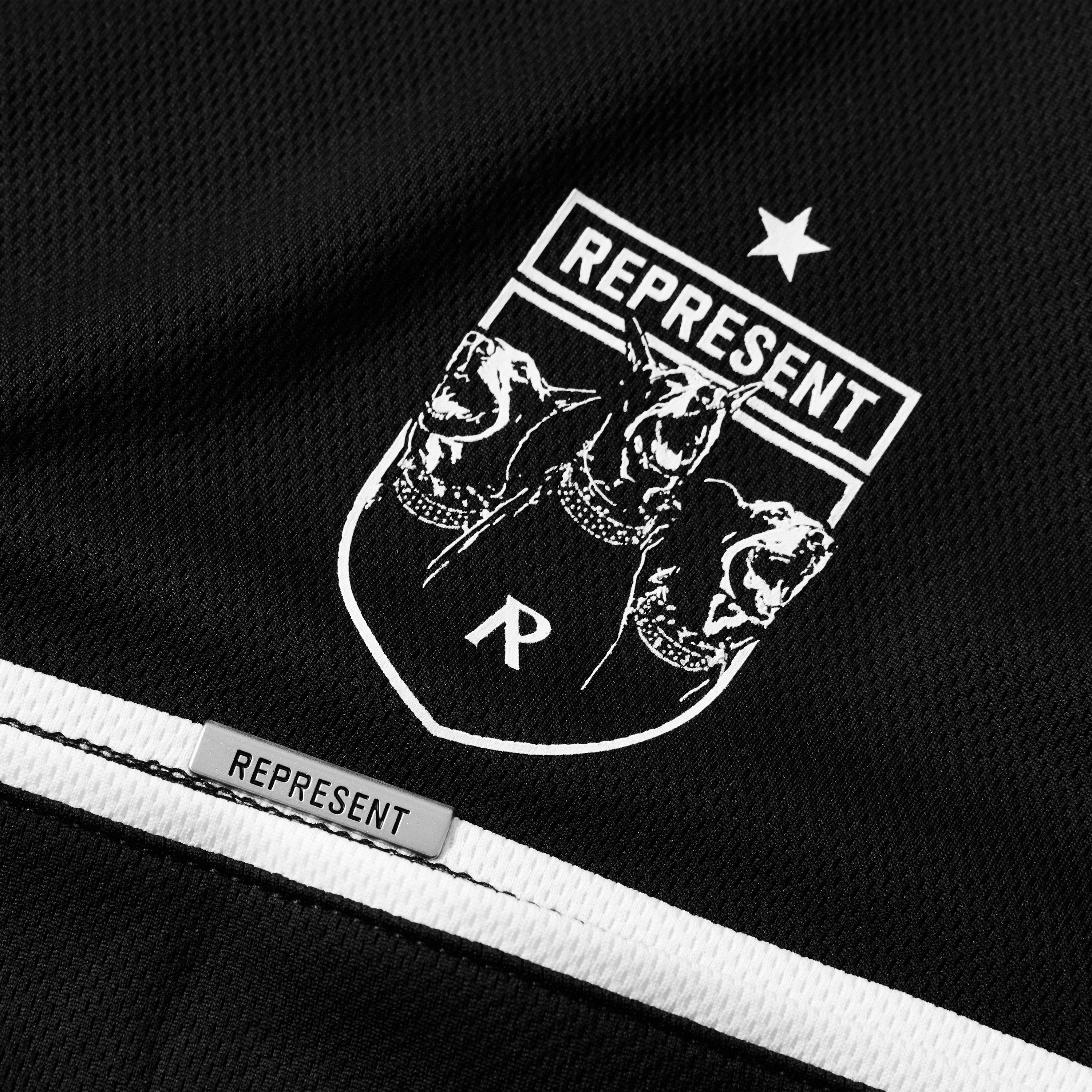 Jet Black - Represent - Mens Star Football Shirt - 3