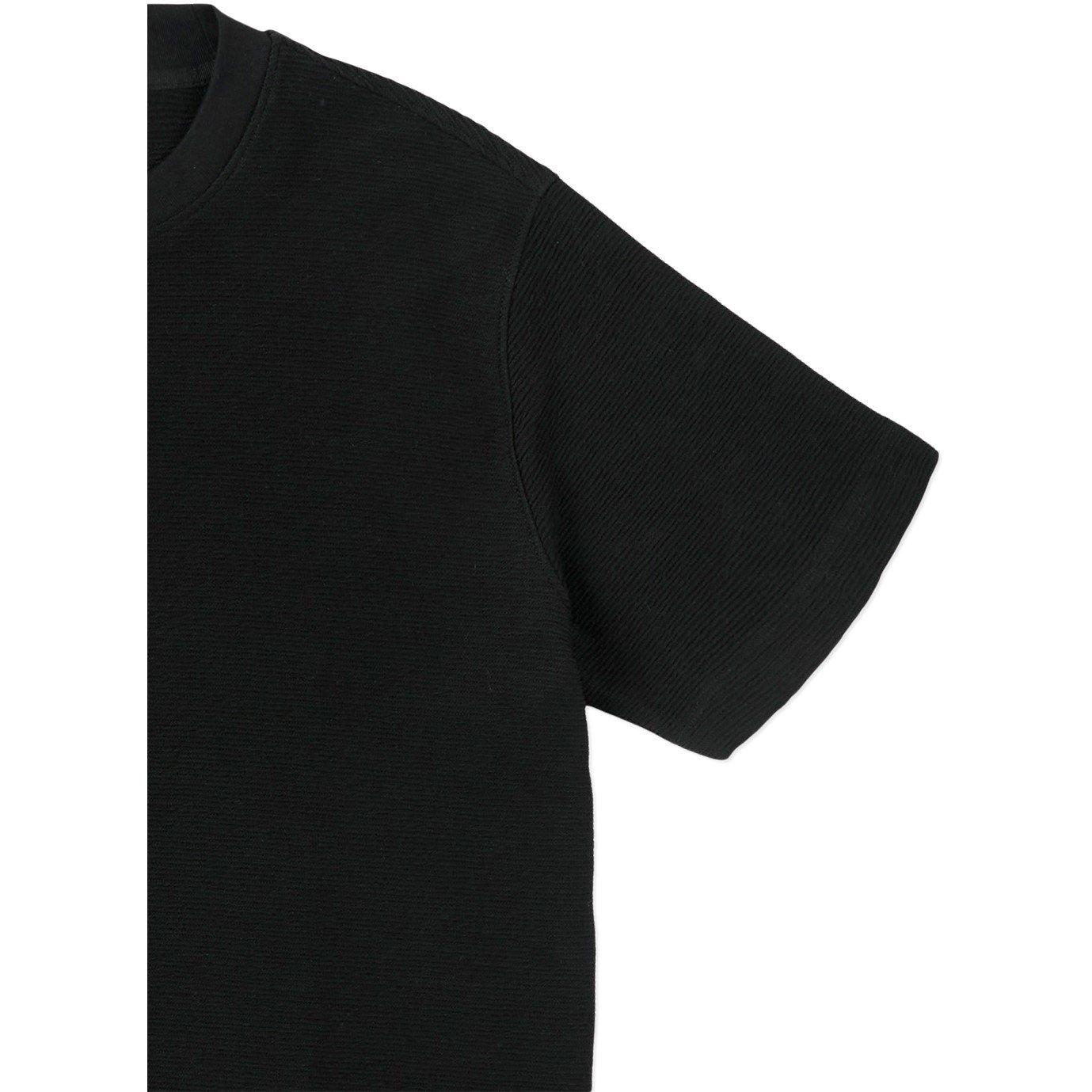 Black 001 - Prevu - Ottoman T-Shirt - 4