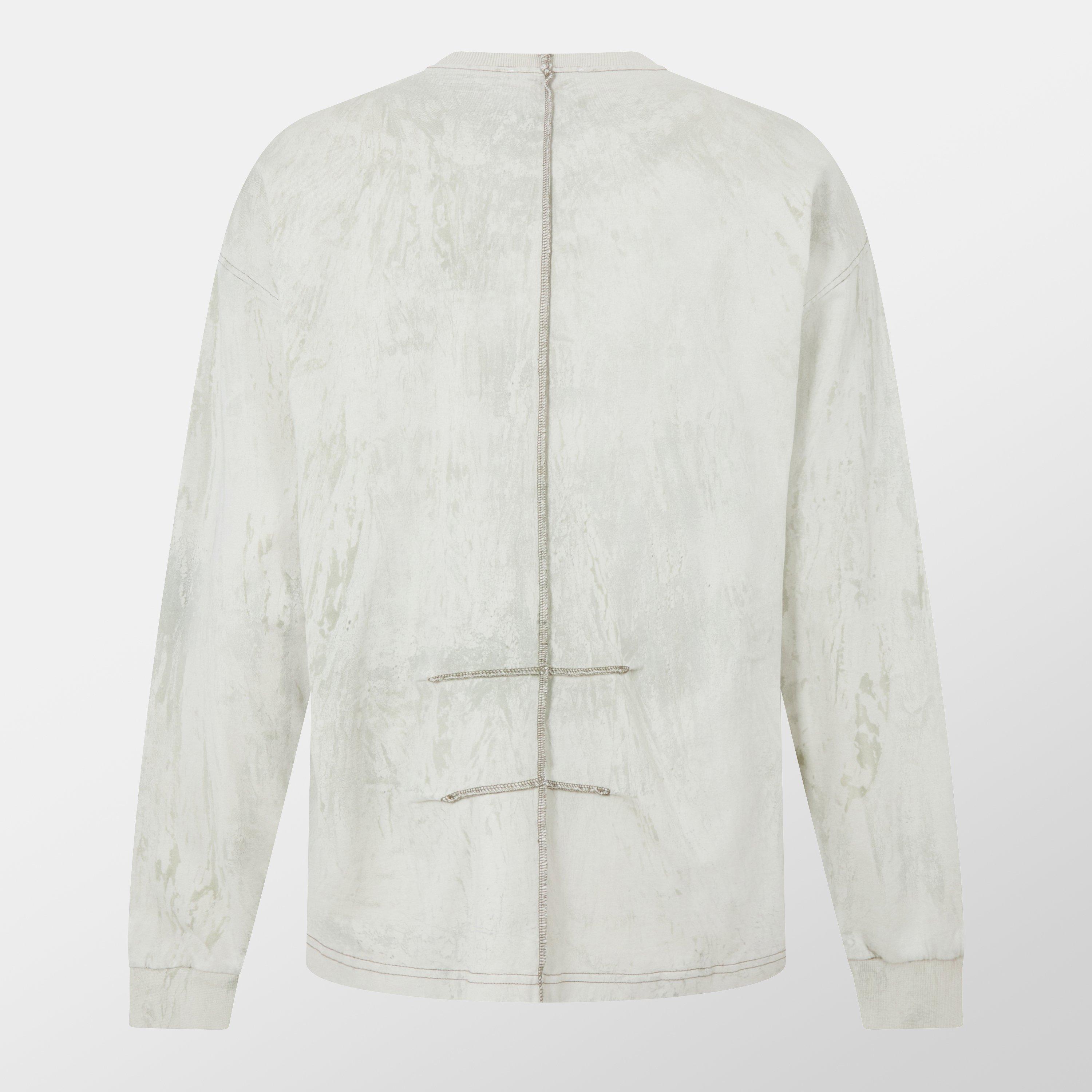 Beige - Diesel - Men's Cos Long-Sleeve Regular Fit T-Shirt - 2