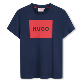 Hugo Square Logo T Shirt Juniors