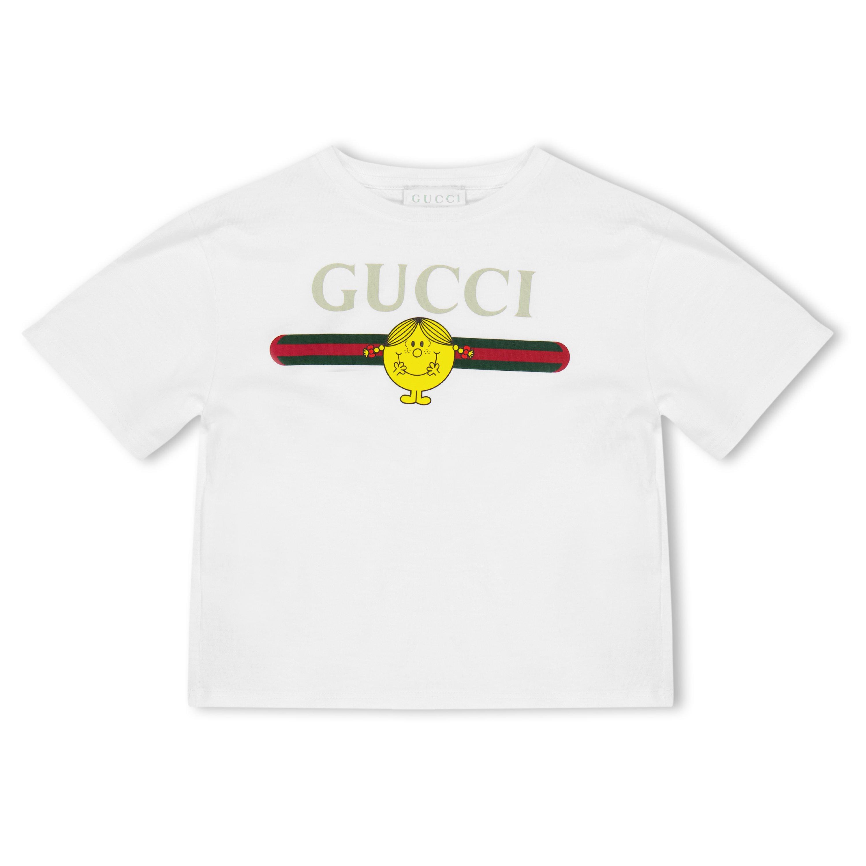 Gucci Gucci Graphic Tee Jn61 - White 9320 - Size 6Y