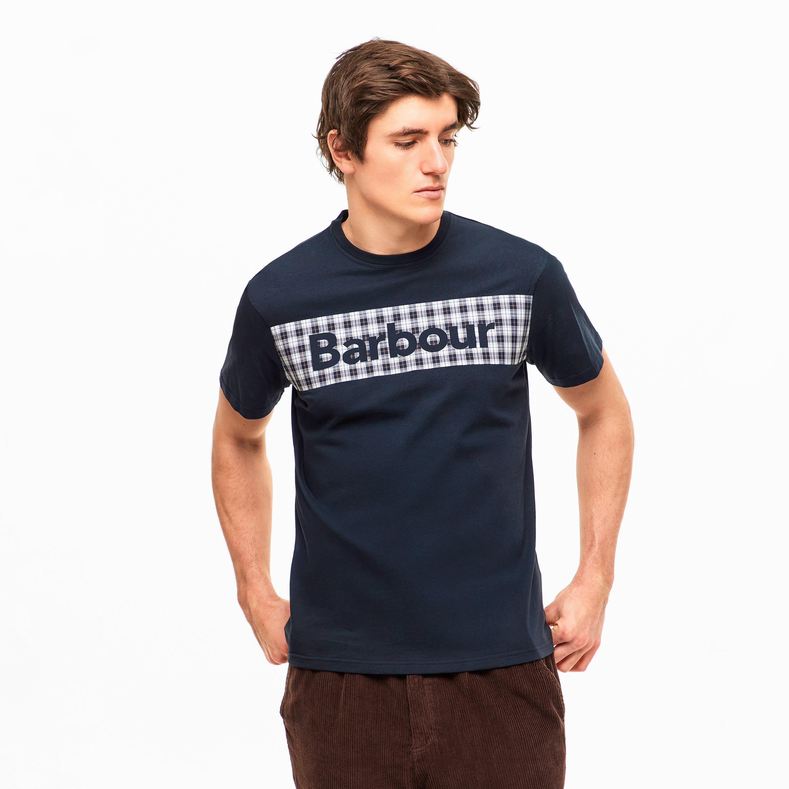 Navy - Barbour - B.Li Bancroft T-shi Sn62 - 3