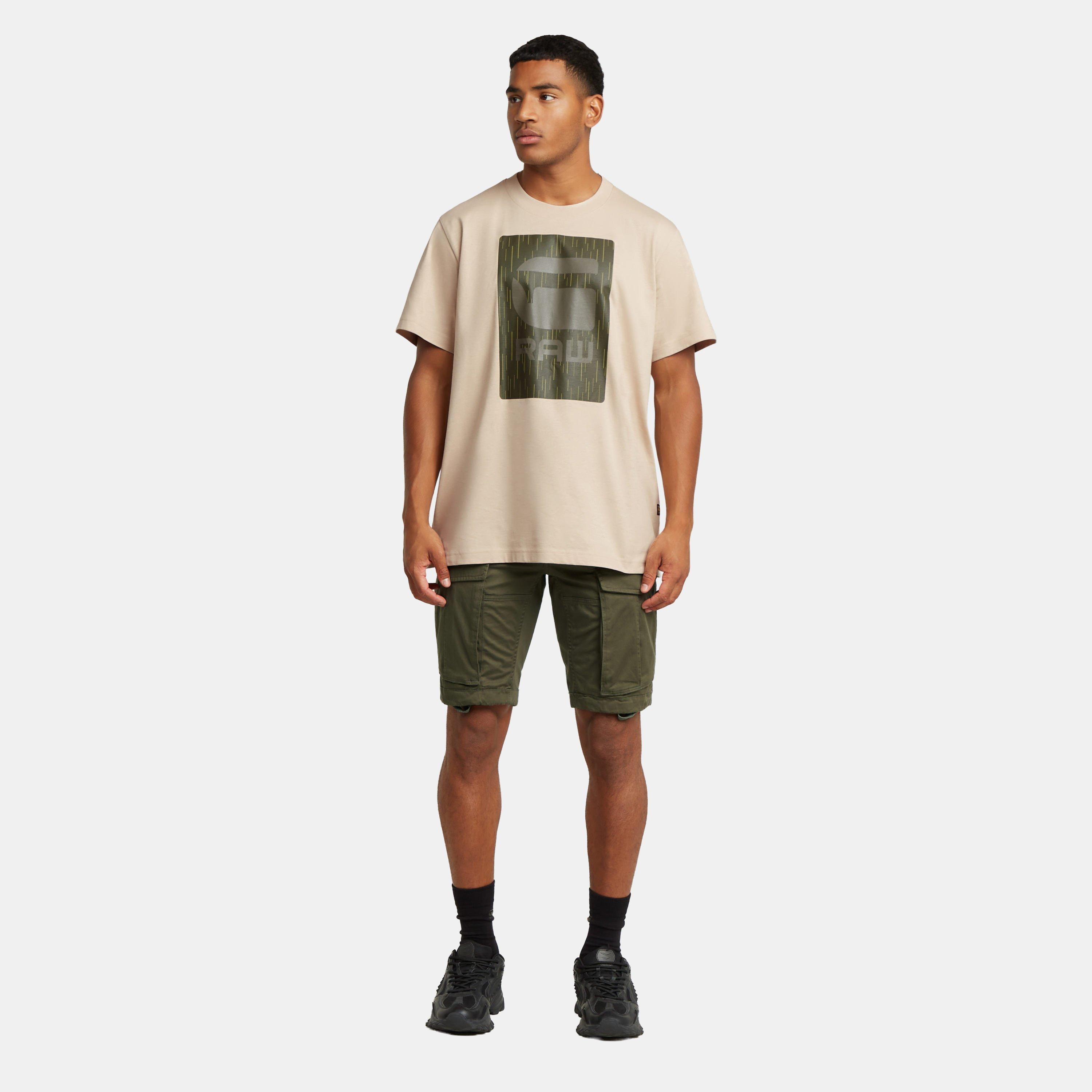 Dk Brick - G Star - Gstar Brgr Loose Tee Sn99 - 5