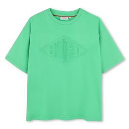 Hugo Embossed T Shirt Juniors