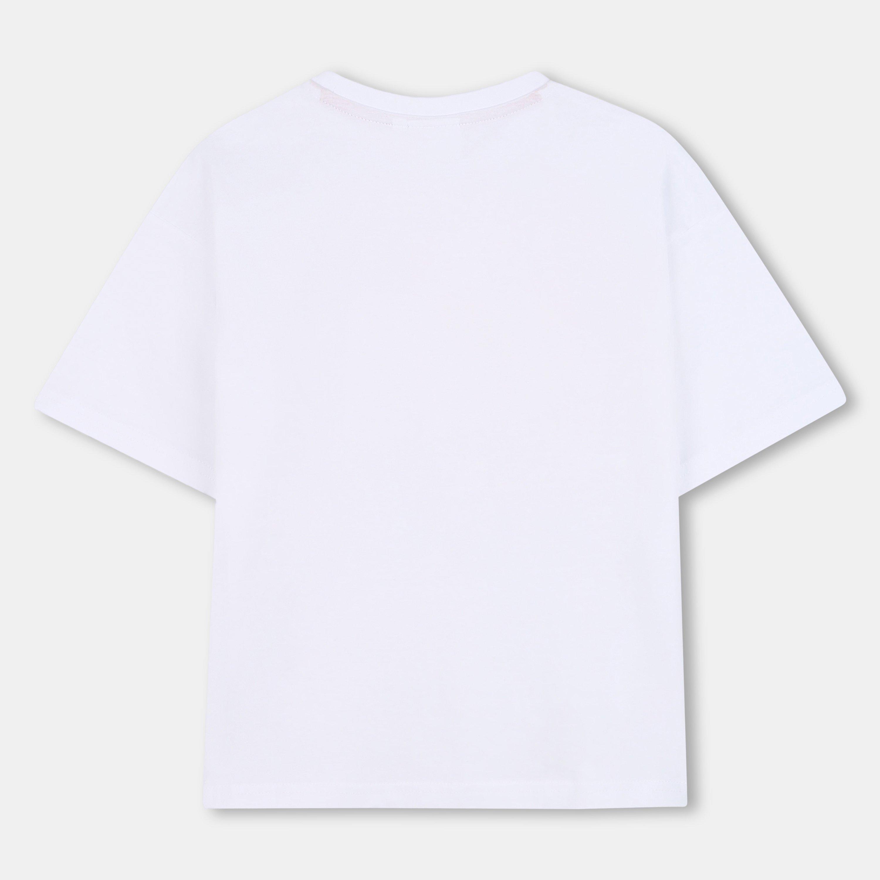 Weiß - Hugo - Kids' Regular Fit Fancy T-Shirt - 2