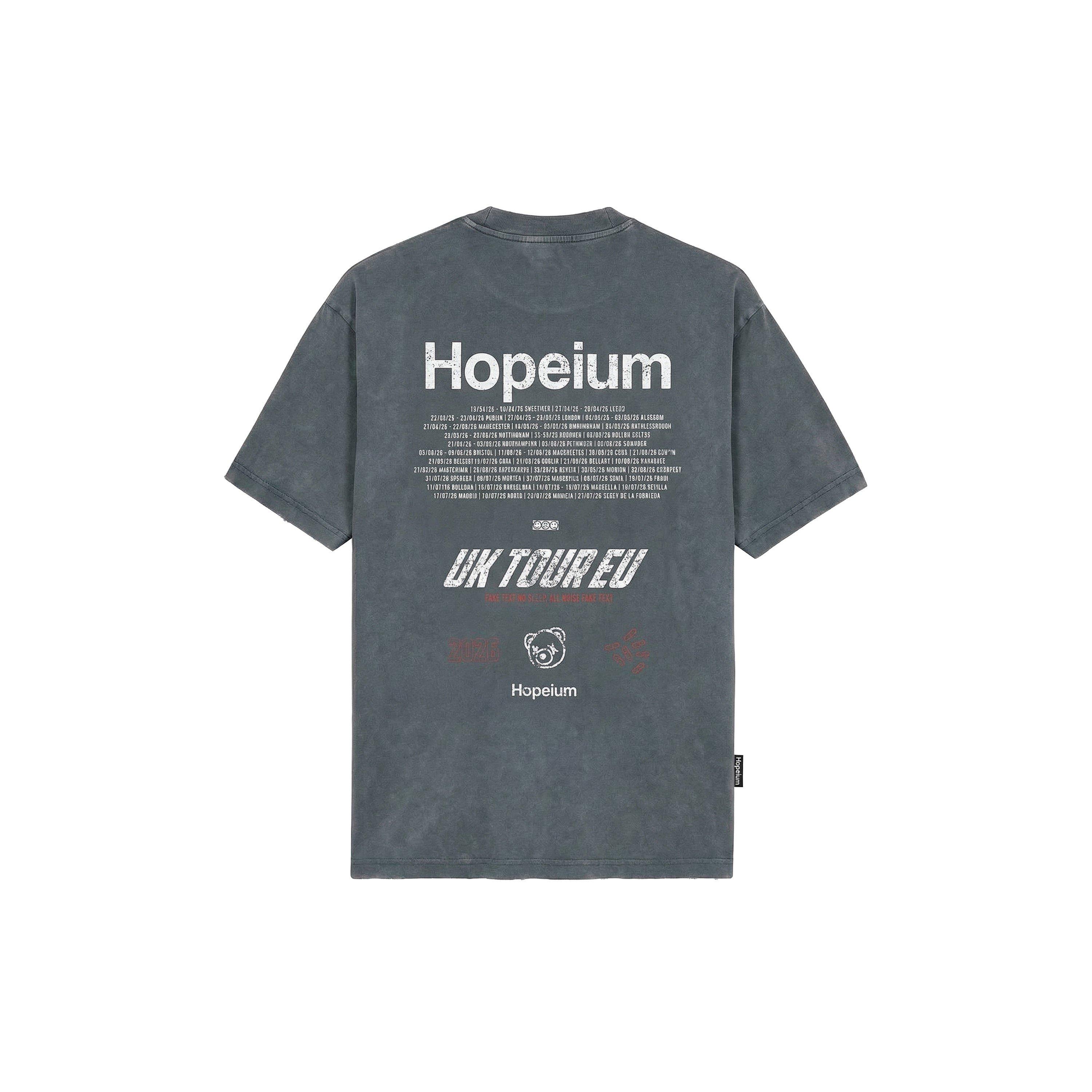 Washed Ash Gray - Hopeium - Hopeium Tour Tee Sn64 - 2