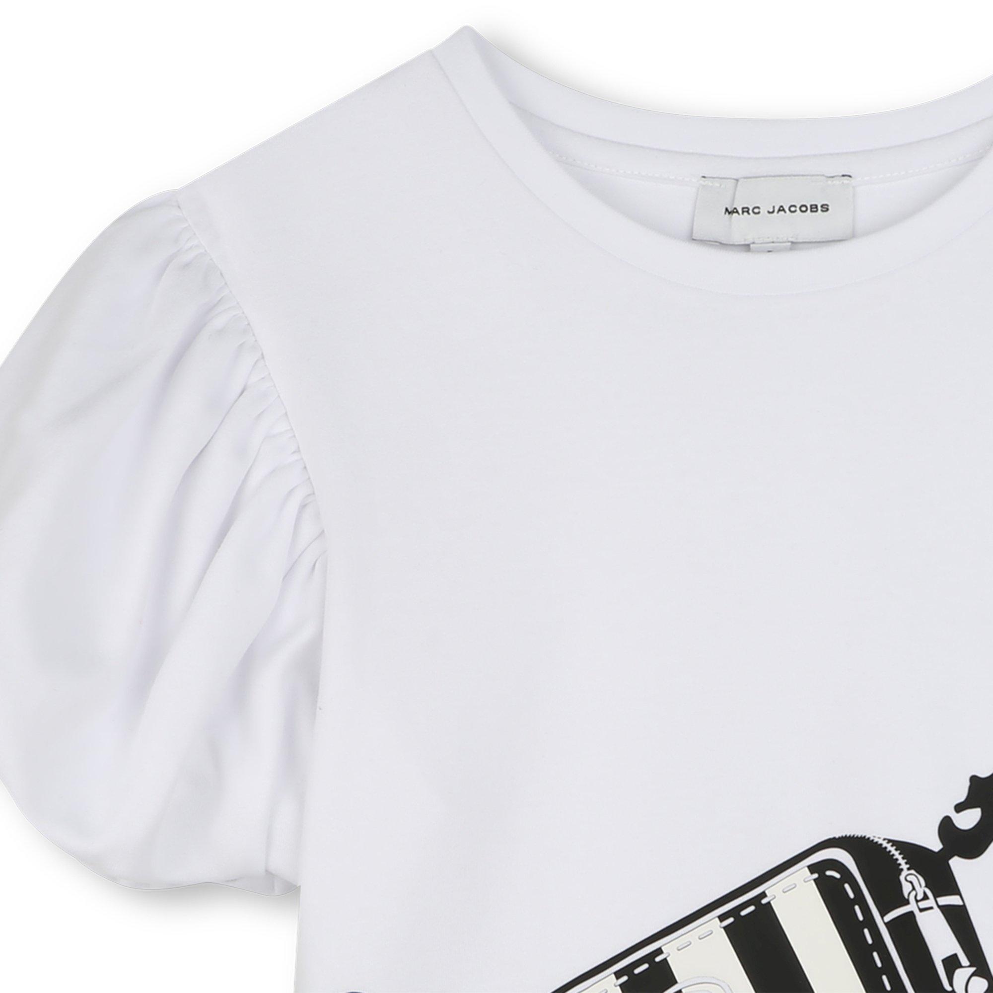 White - Marc Jacobs - Kids' Snapshot Regular Fit T-Shirt - 3