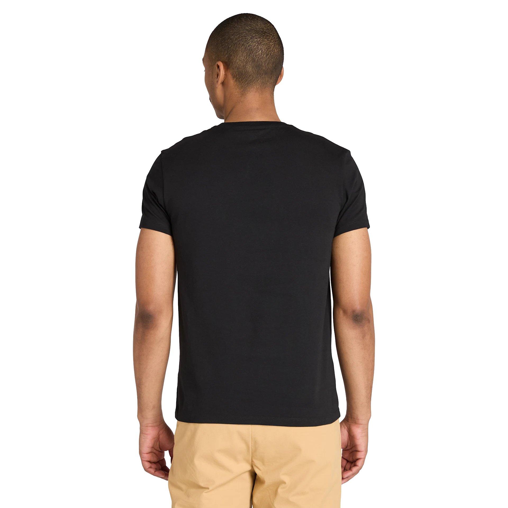 SCHWARZ - Timberland - Timberland Dunstan River Pure Cotton 3- Pack T- Shirt - 3