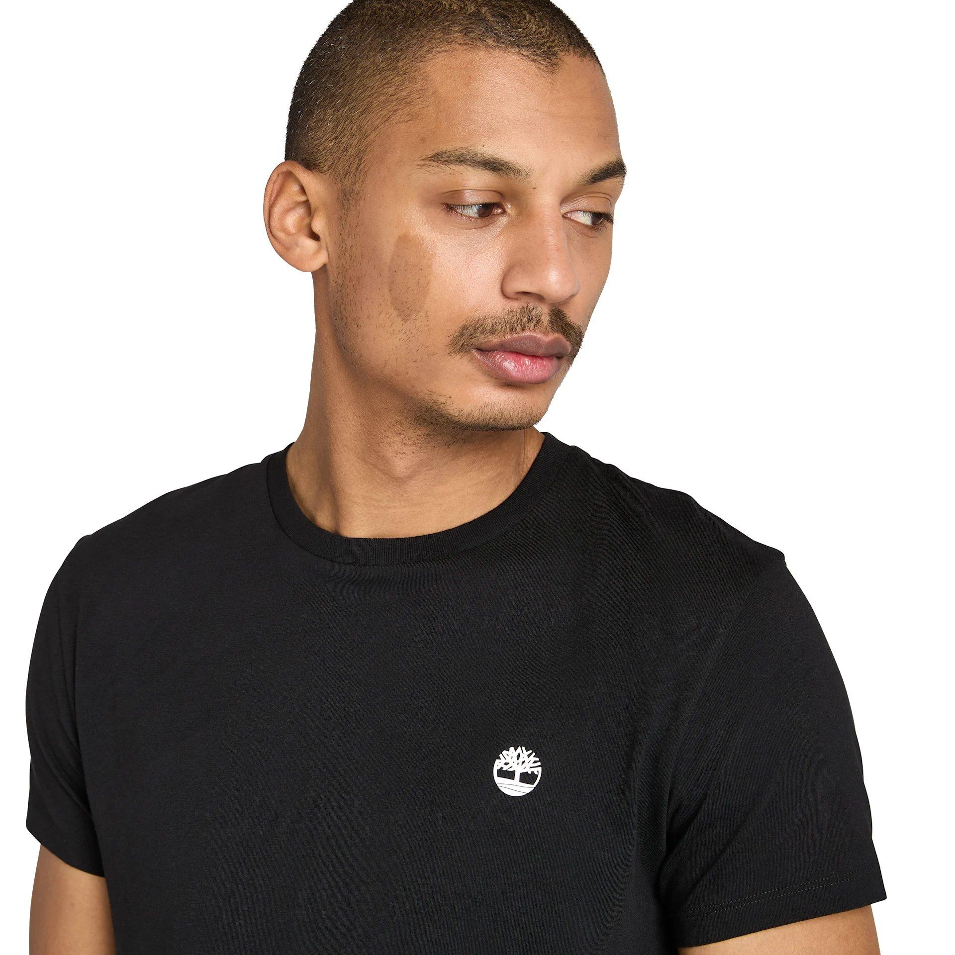 SCHWARZ - Timberland - Timberland Dunstan River Pure Cotton 3- Pack T- Shirt - 5