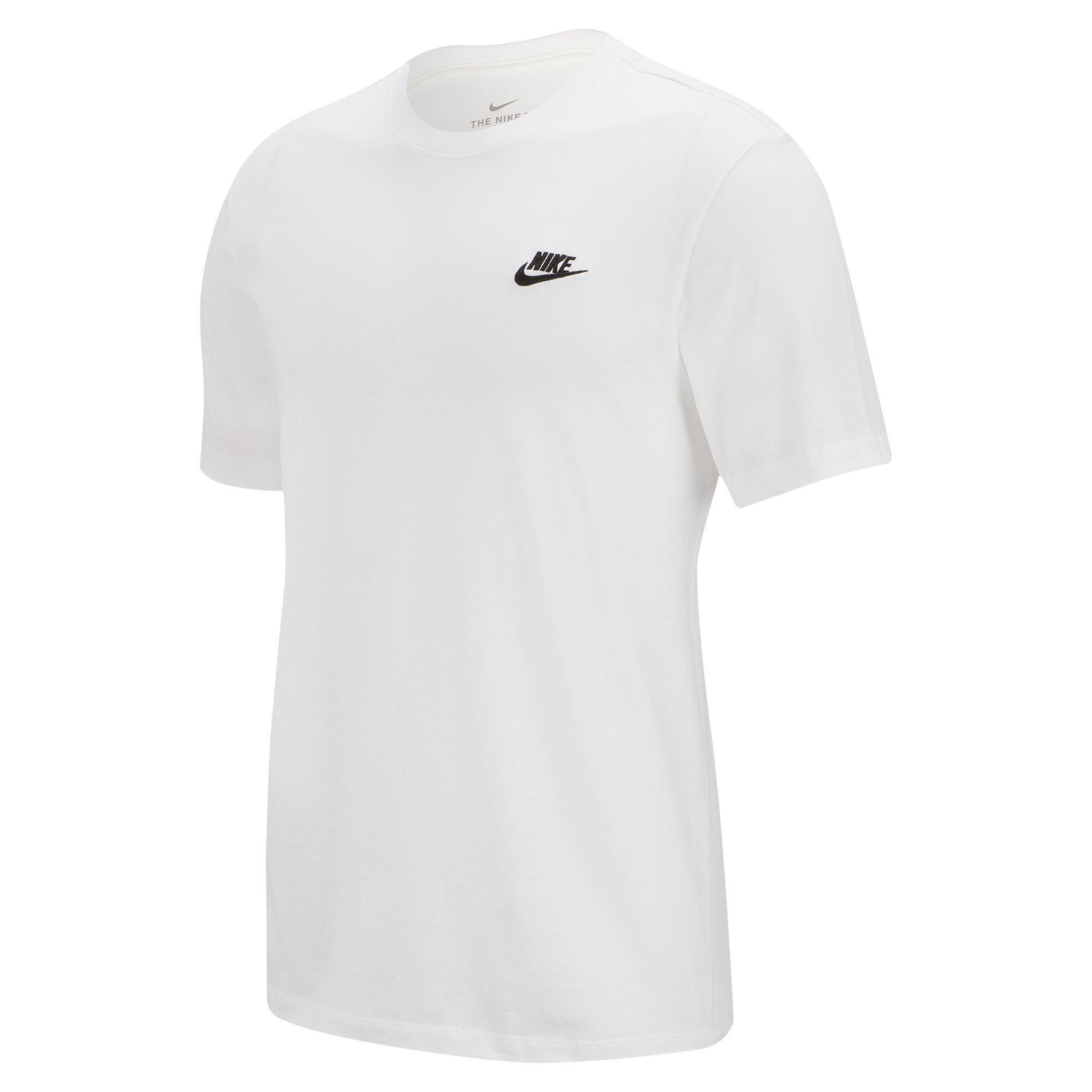 White SL - Nike - Sportswear Club T-Shirt Mens - 1