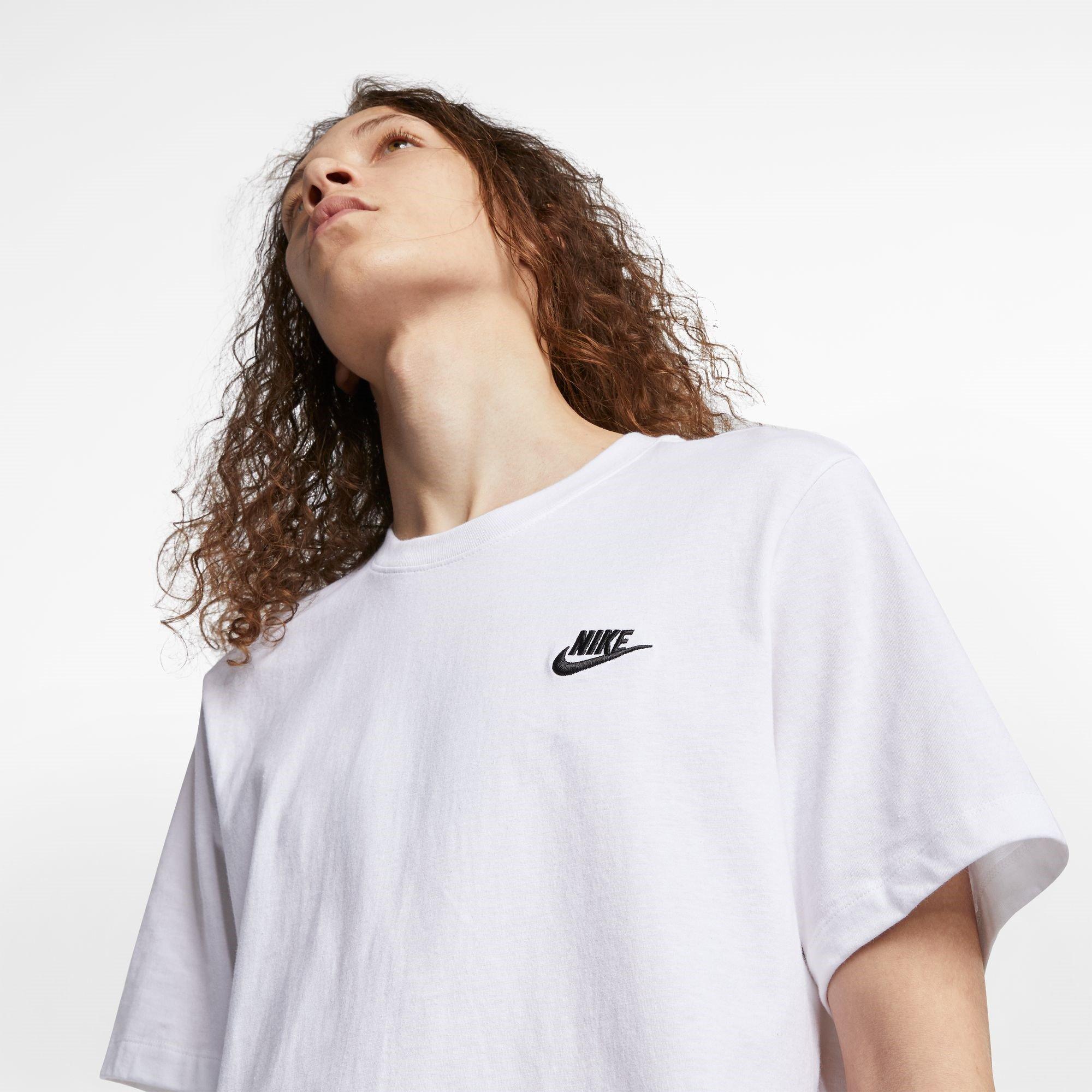 Blanc SL - Nike - Sportswear Club T-Shirt Mens - 5
