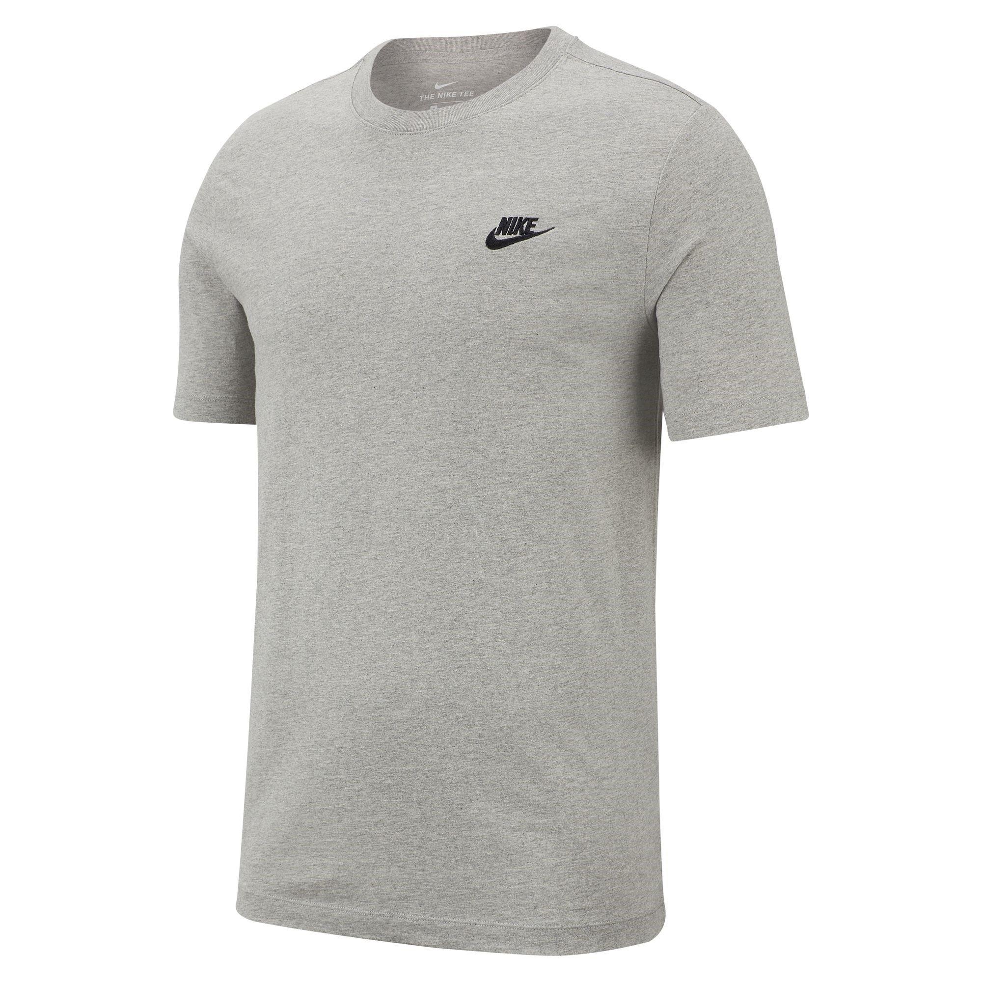 Nike Men's Sportswear Club T-Shirt - Grey Sl - XL