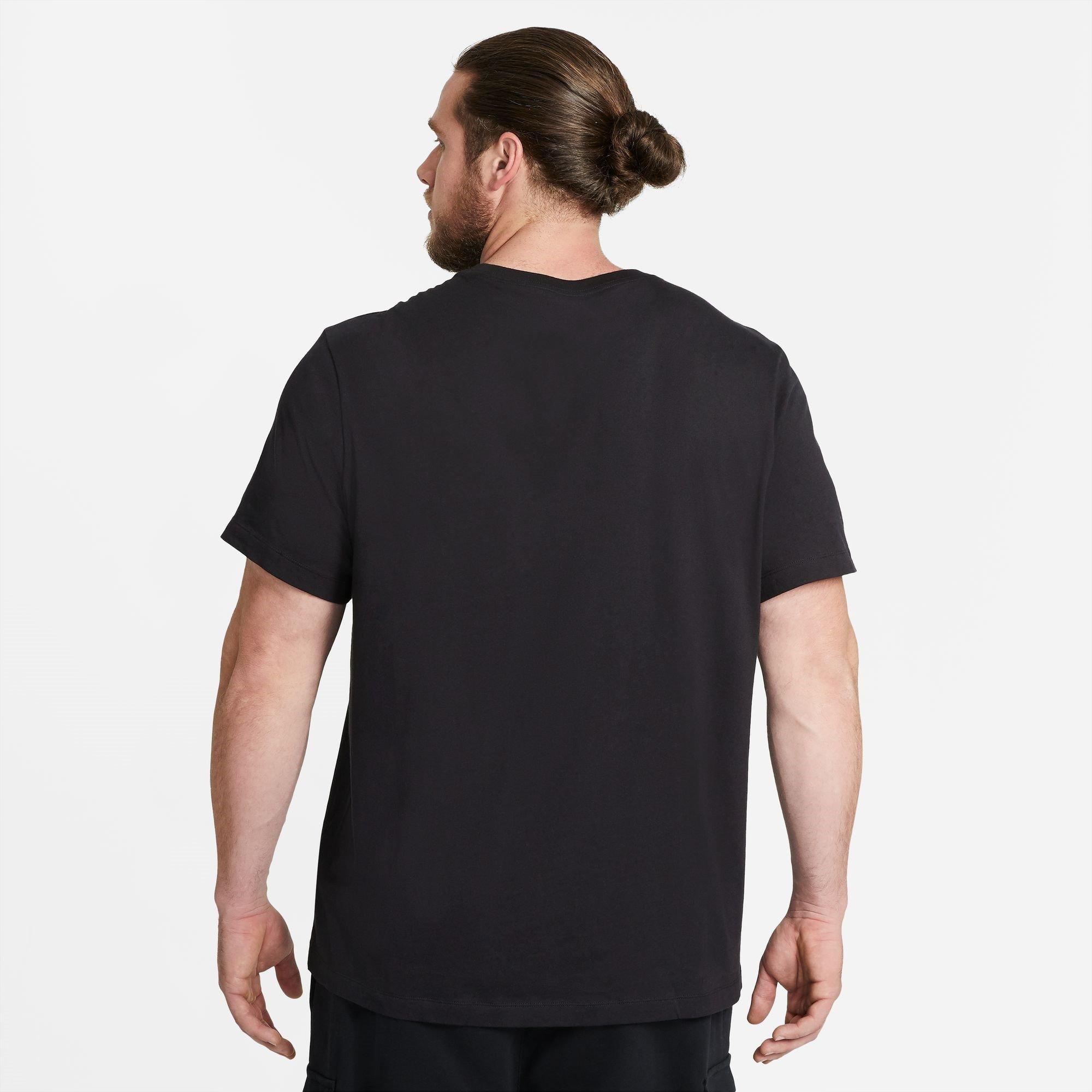 Black SL - Nike - Sportswear Club T-Shirt Mens - 12