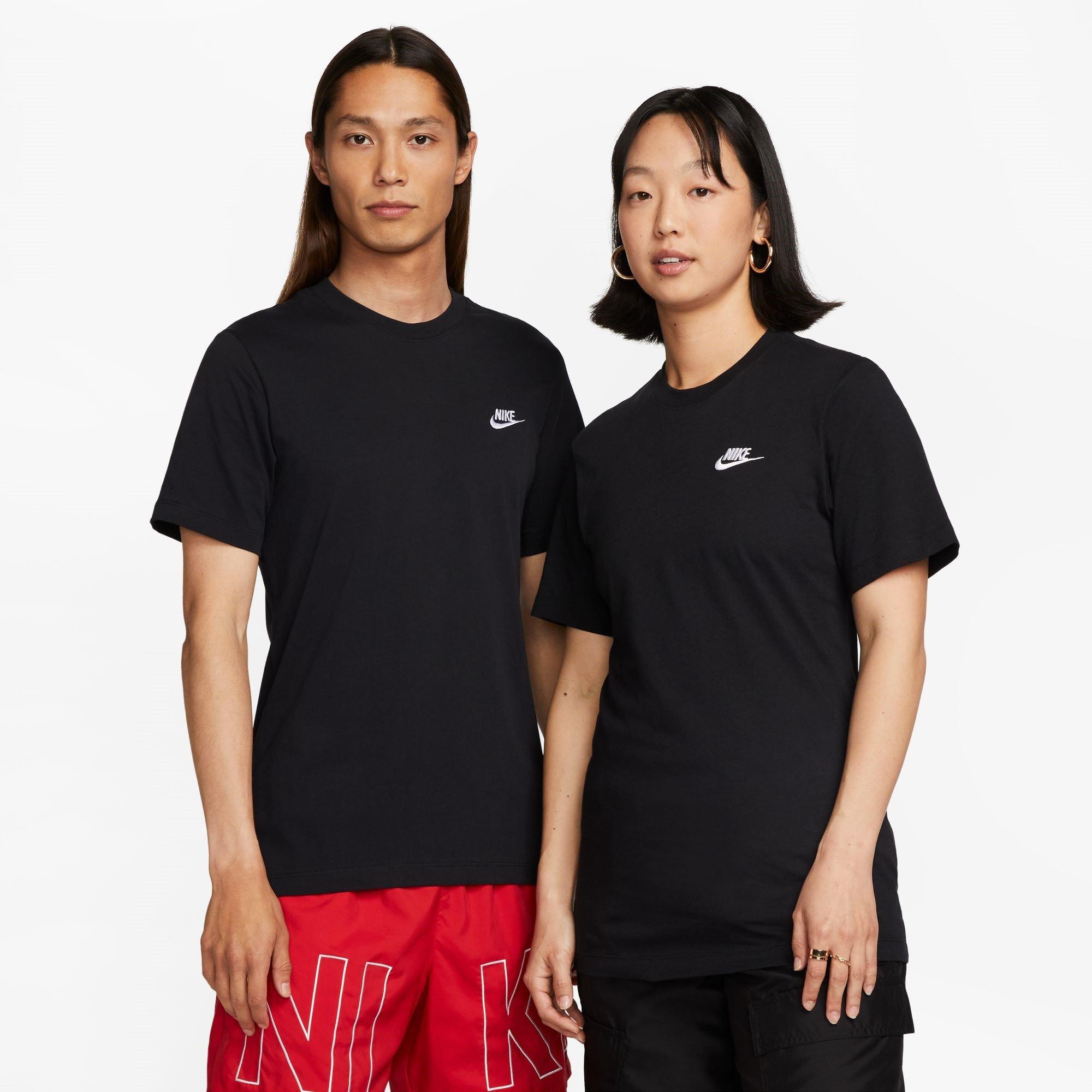 Black SL - Nike - Sportswear Club T-Shirt Mens - 3