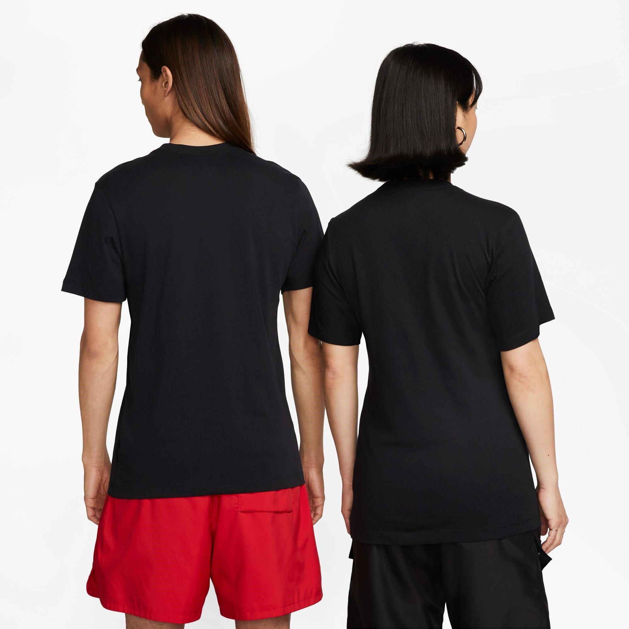 Black SL - Nike - Sportswear Club T-Shirt Mens - 4