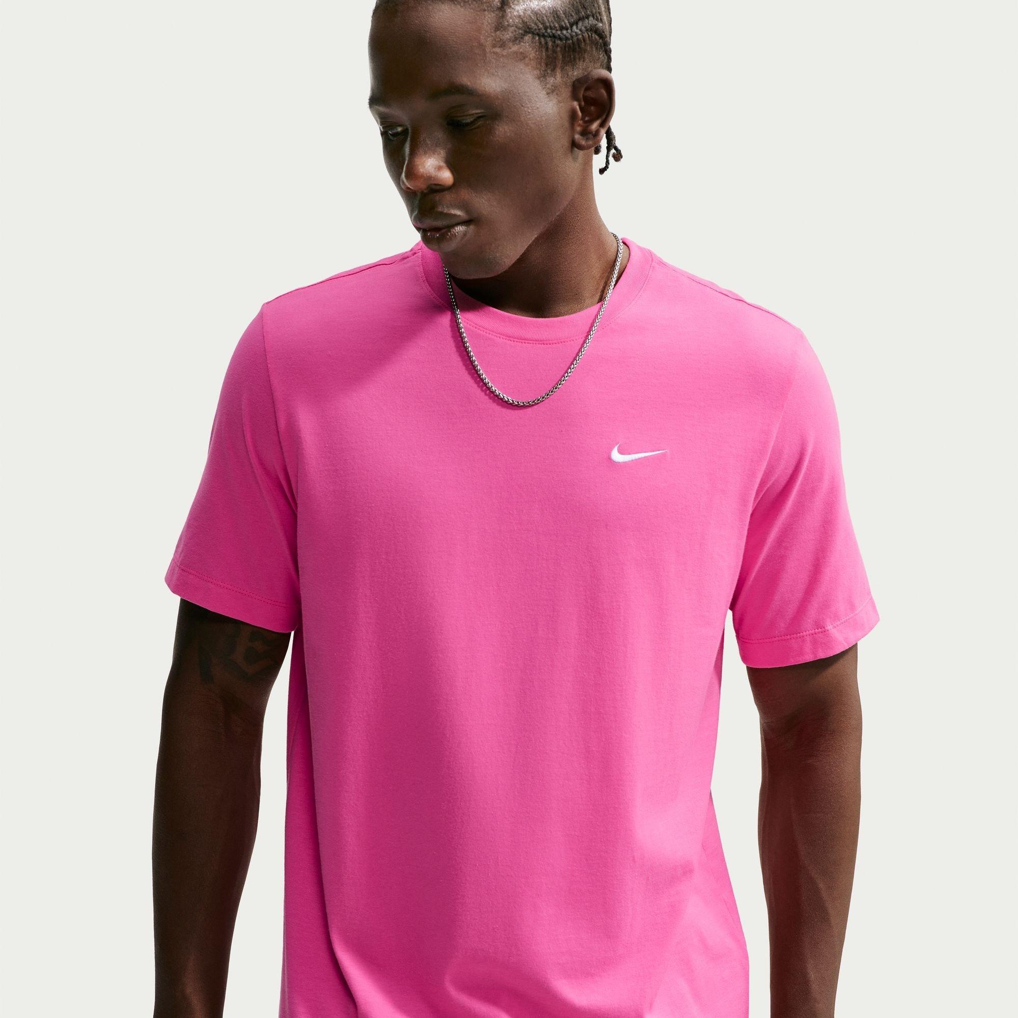 Nike Men's Sportswear Club T-Shirt - Pink Sl - XL