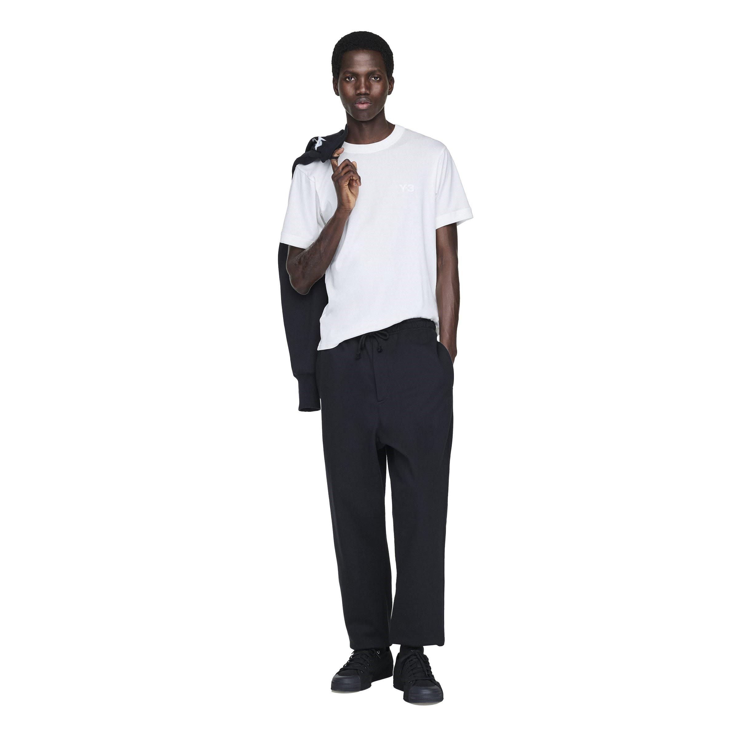 White - Y3 - Slim Short Sleeve T-Shirt - 5