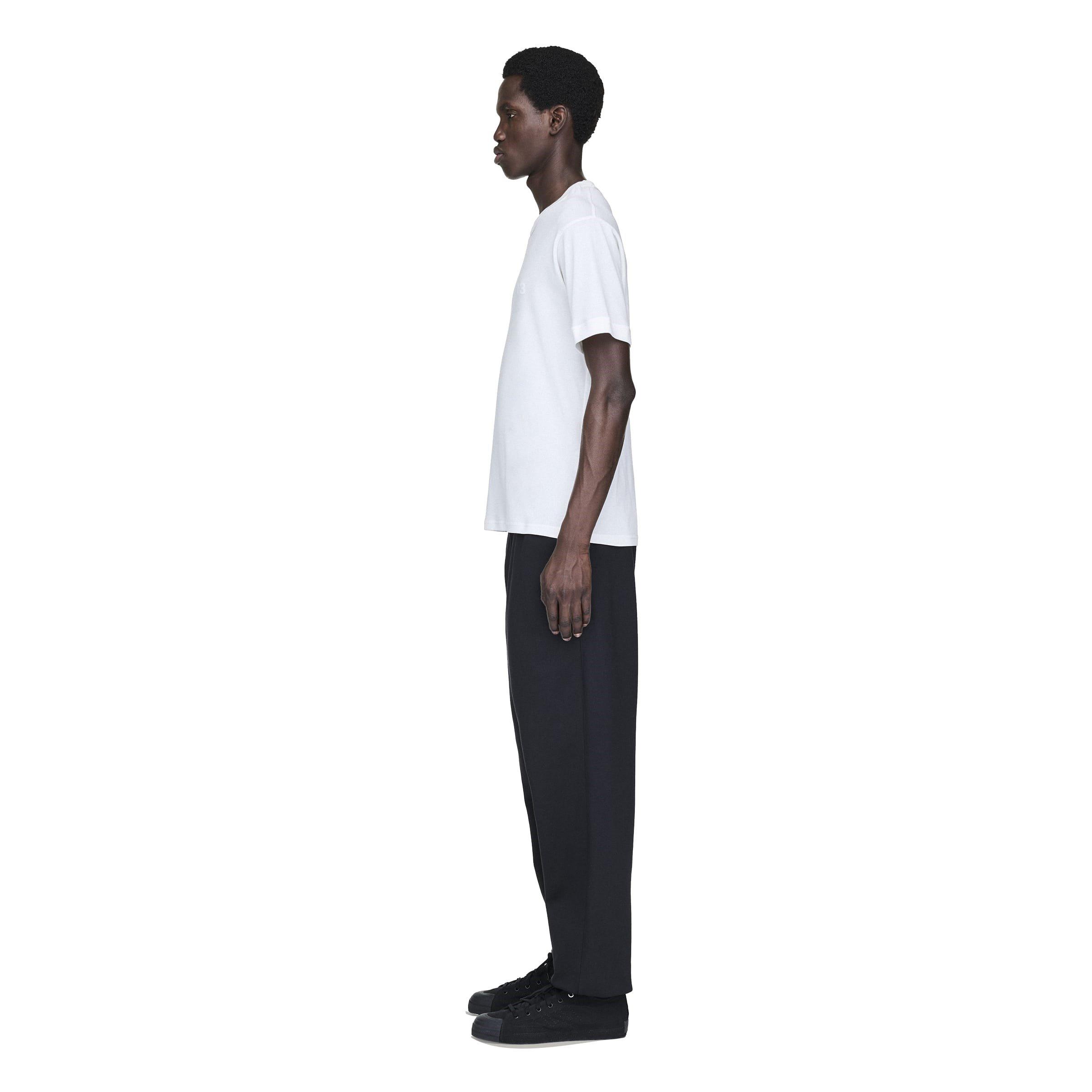 White - Y3 - Slim Short Sleeve T-Shirt - 6