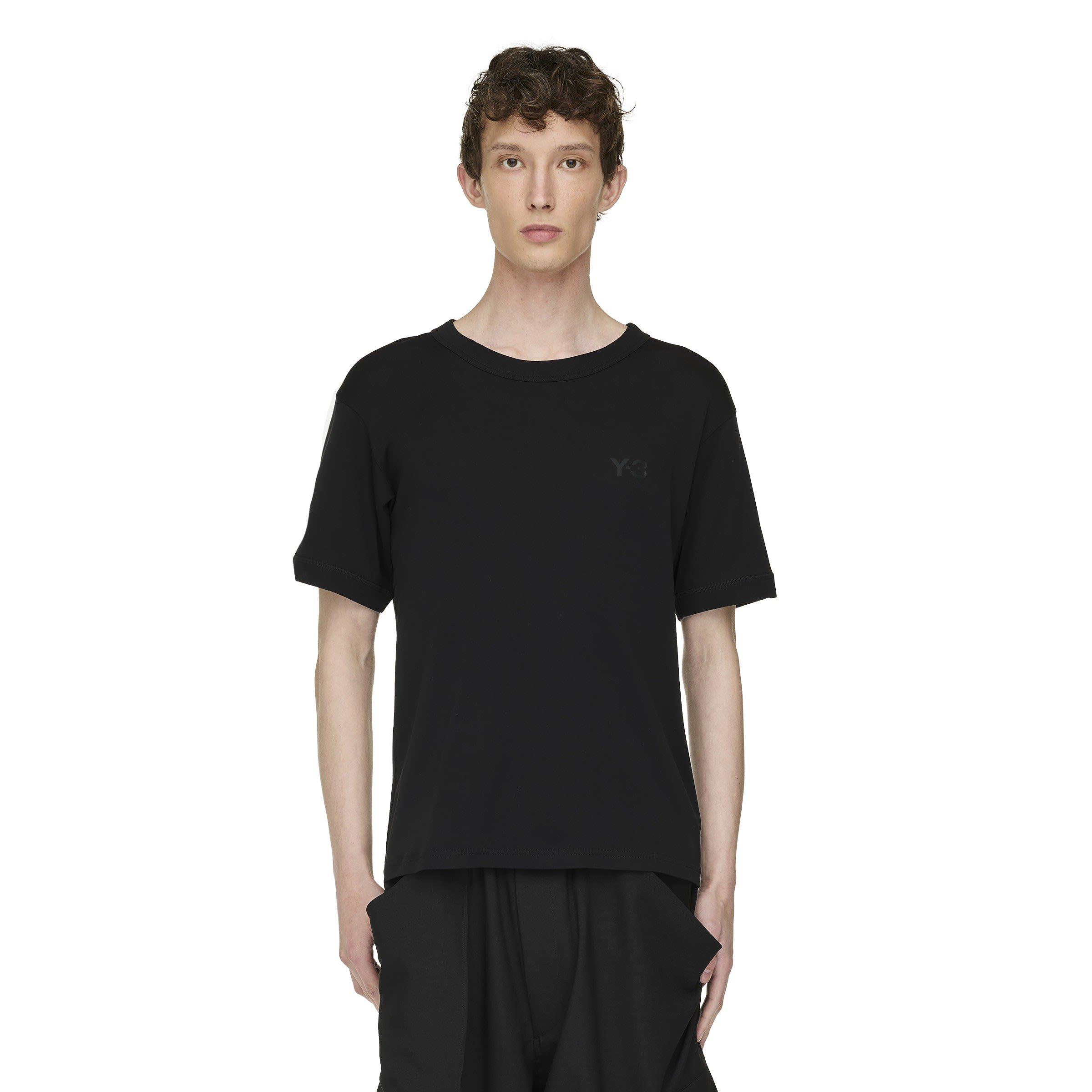 Black - Y3 - Slim Short Sleeve T-Shirt - 3