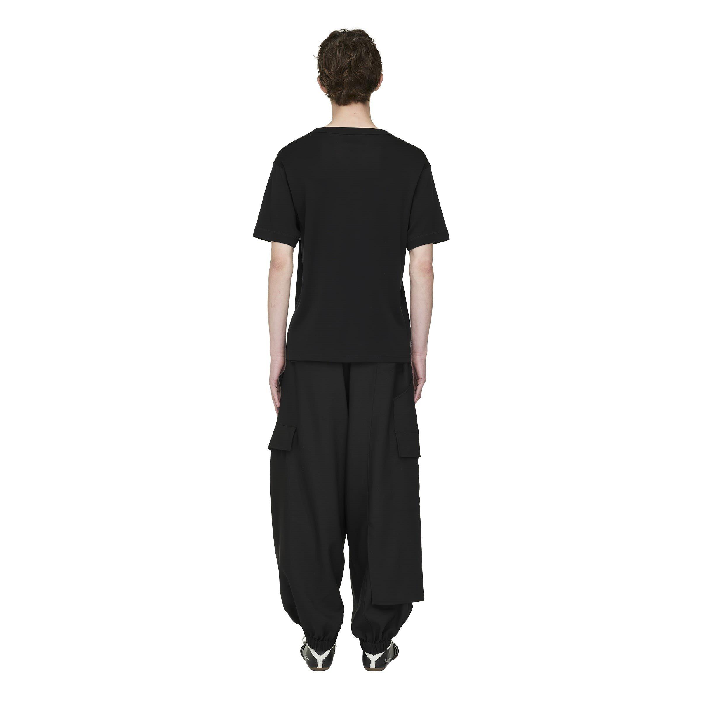 Black - Y3 - Slim Short Sleeve T-Shirt - 4