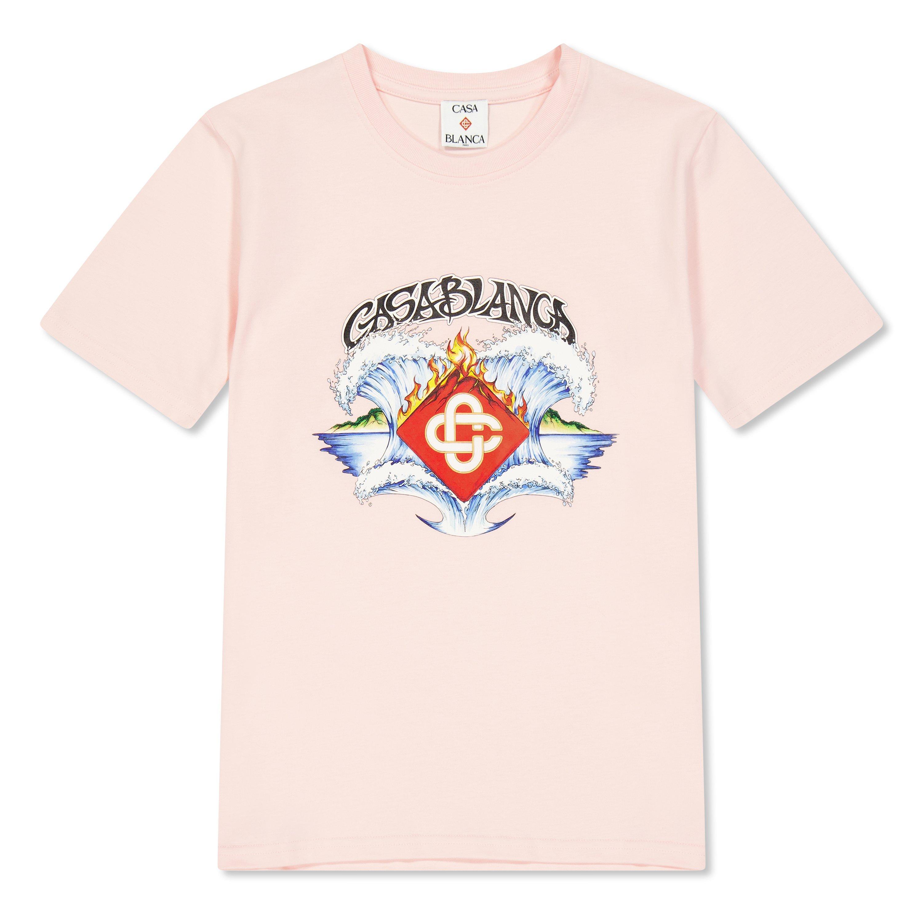 Waves Pink - Casablanca - Kids' Waves T-Shirt - 1