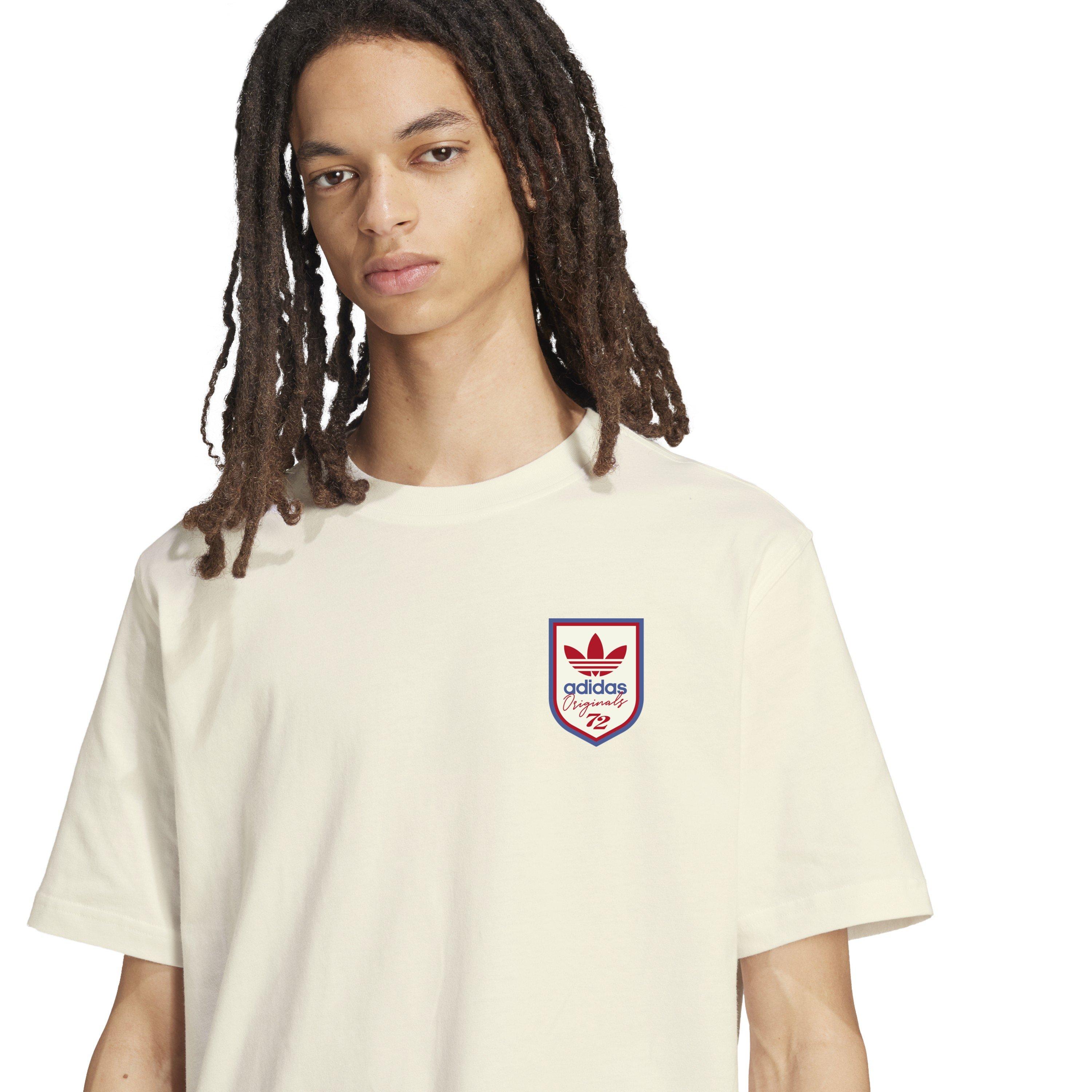 OWHITE - adidas Originals - Men's Regular Fit T-Shirt - 4