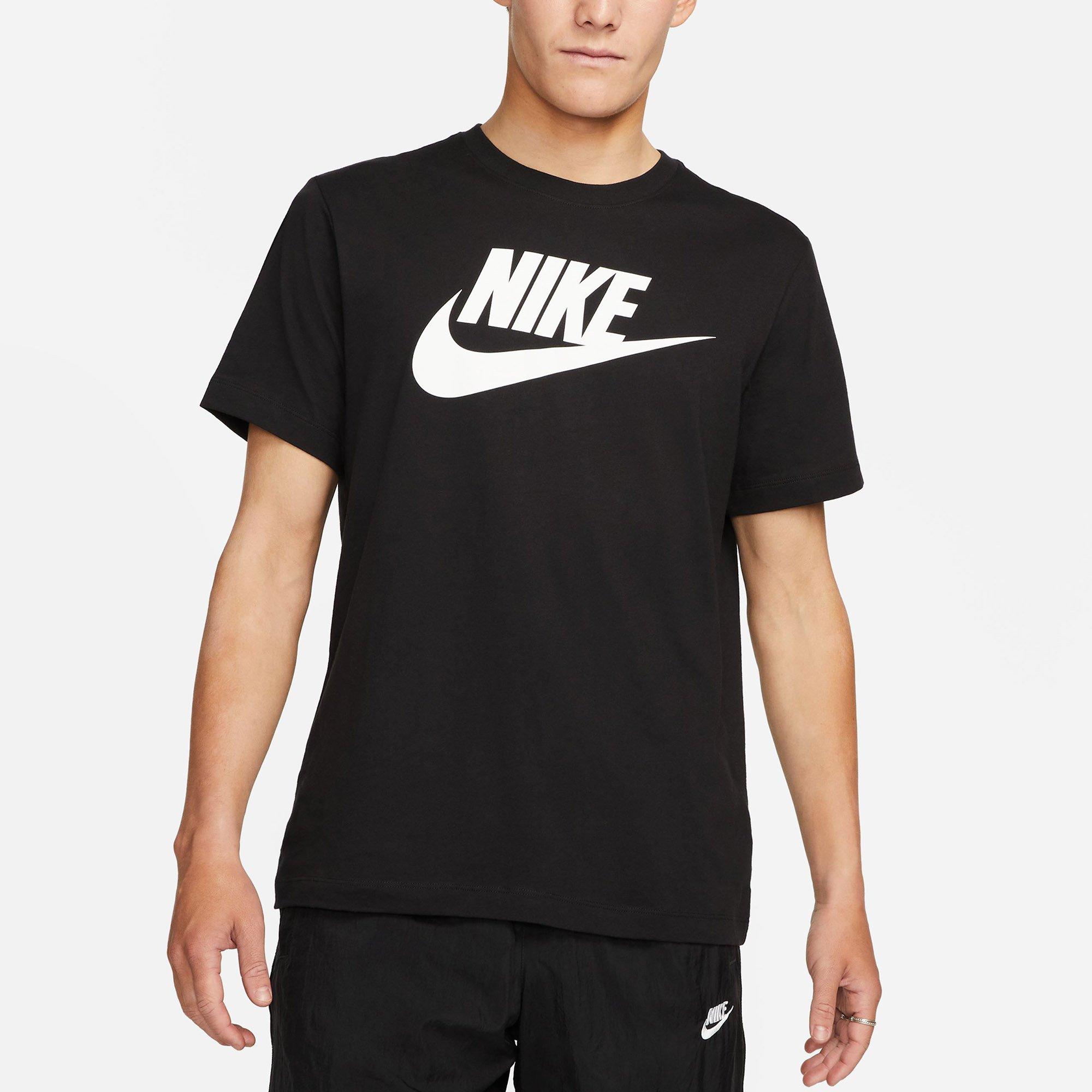 Black/White - Nike - Nike Sportswear Icon Futura Mens T-Shirt - 3