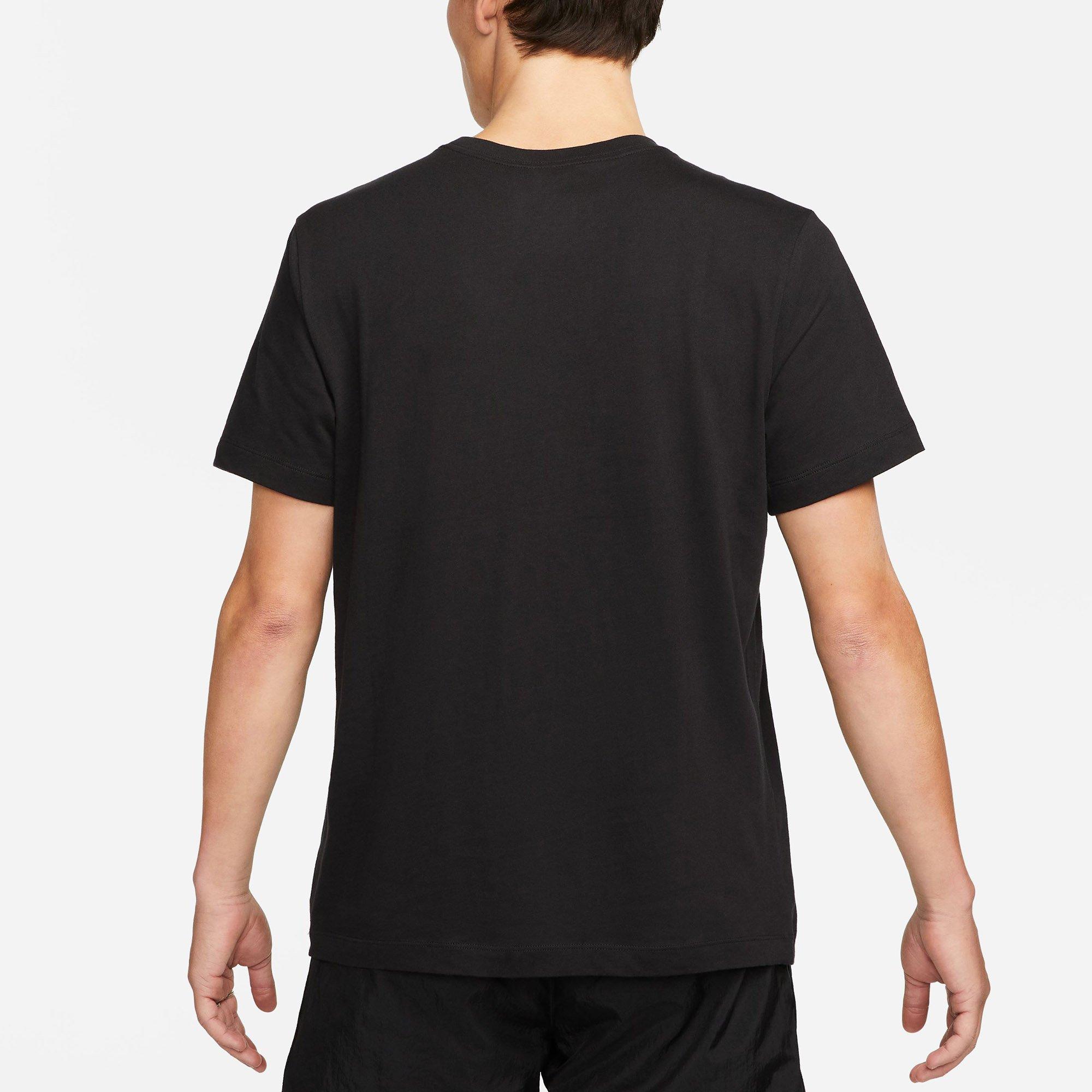 Black/White - Nike - Nike Sportswear Icon Futura Mens T-Shirt - 4
