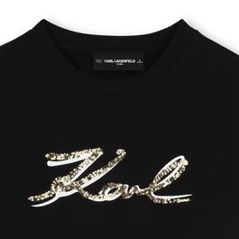 Karl Lagerfeld Karl Sequin T-Shirt Jn53