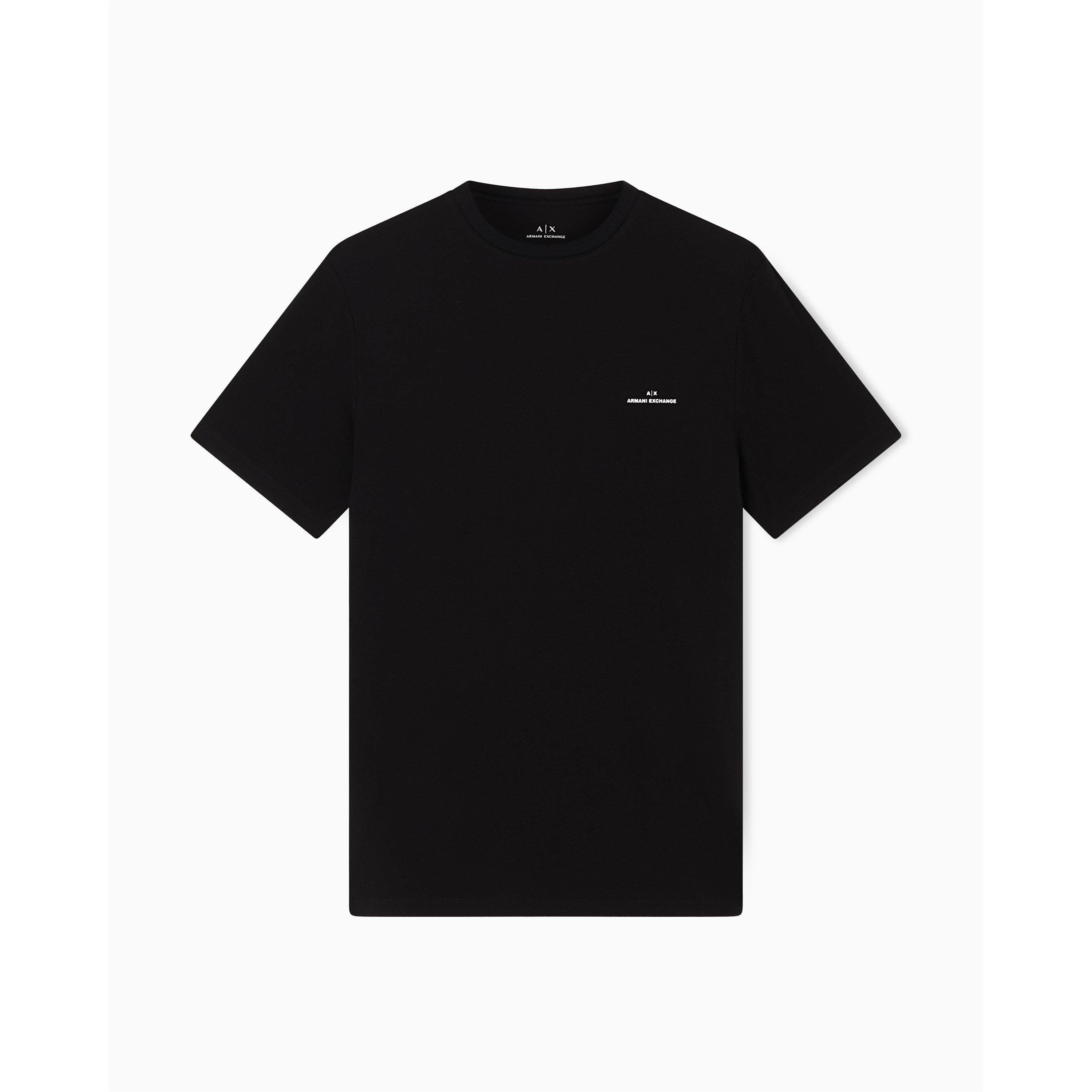 Armani Exchange Men's Regular Fit T-Shirt - Black Uc001 - 2XL