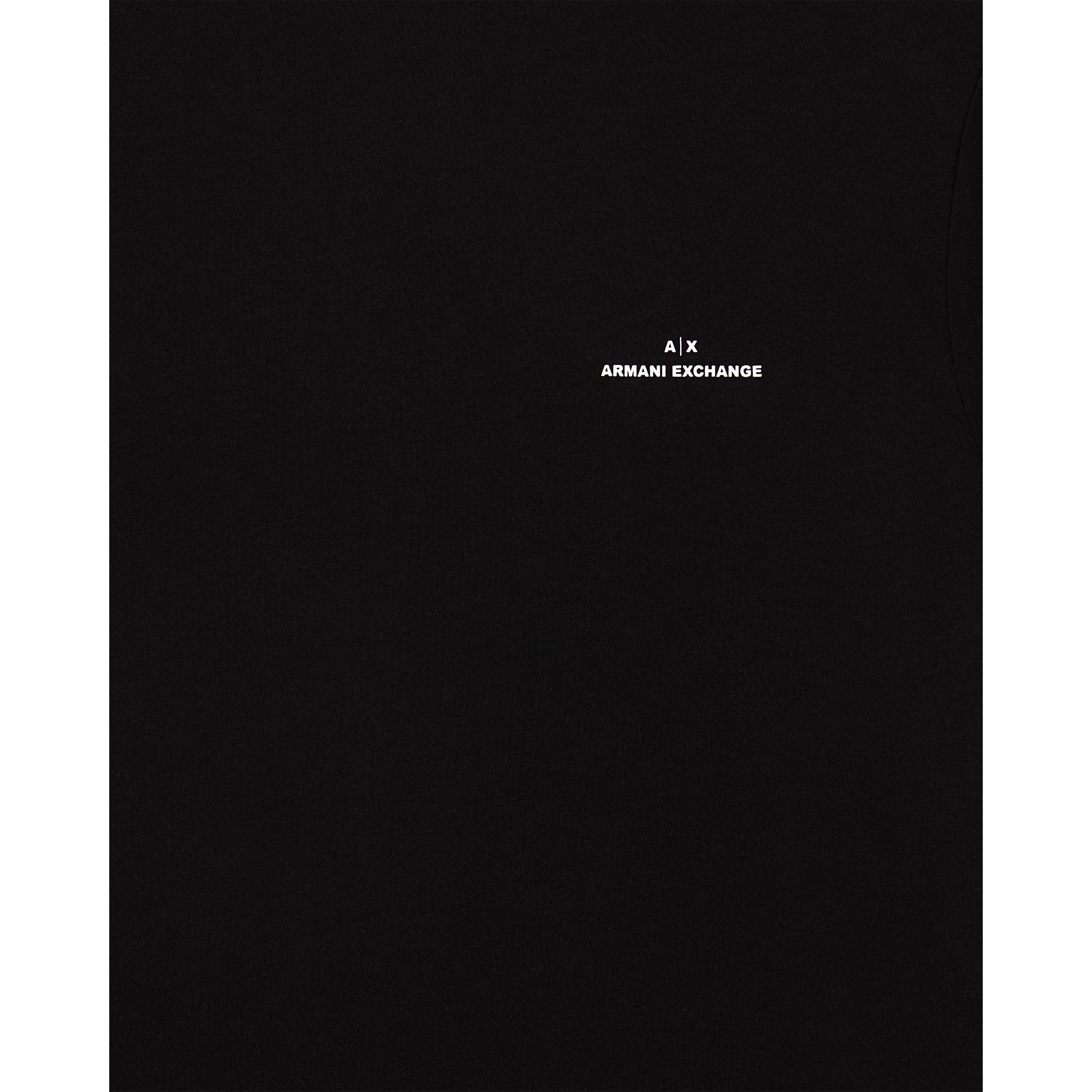 Black UC001 - Armani Exchange - Men's Regular Fit T-Shirt - 3