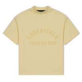 Fear Of God Essentials Cotton Logo T-Shirt Unisex Juniors