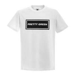 Pretty Green PG Print T Shirt Mens