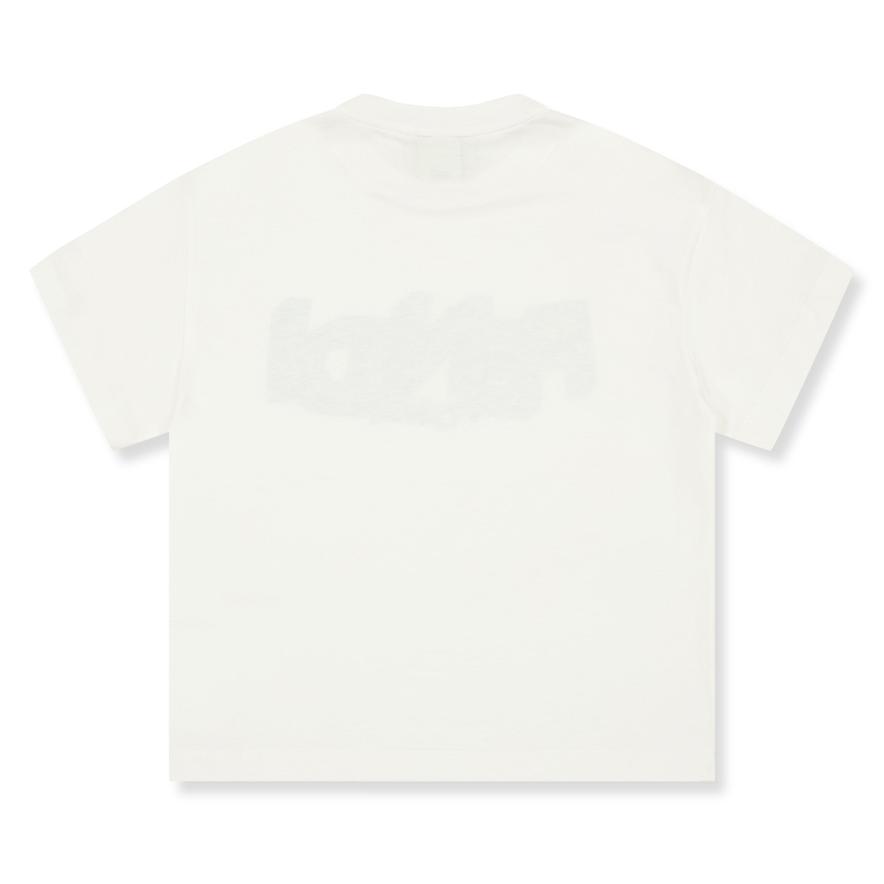 White F1UVS - Fendi - Kids' Logo T-Shirt - 2