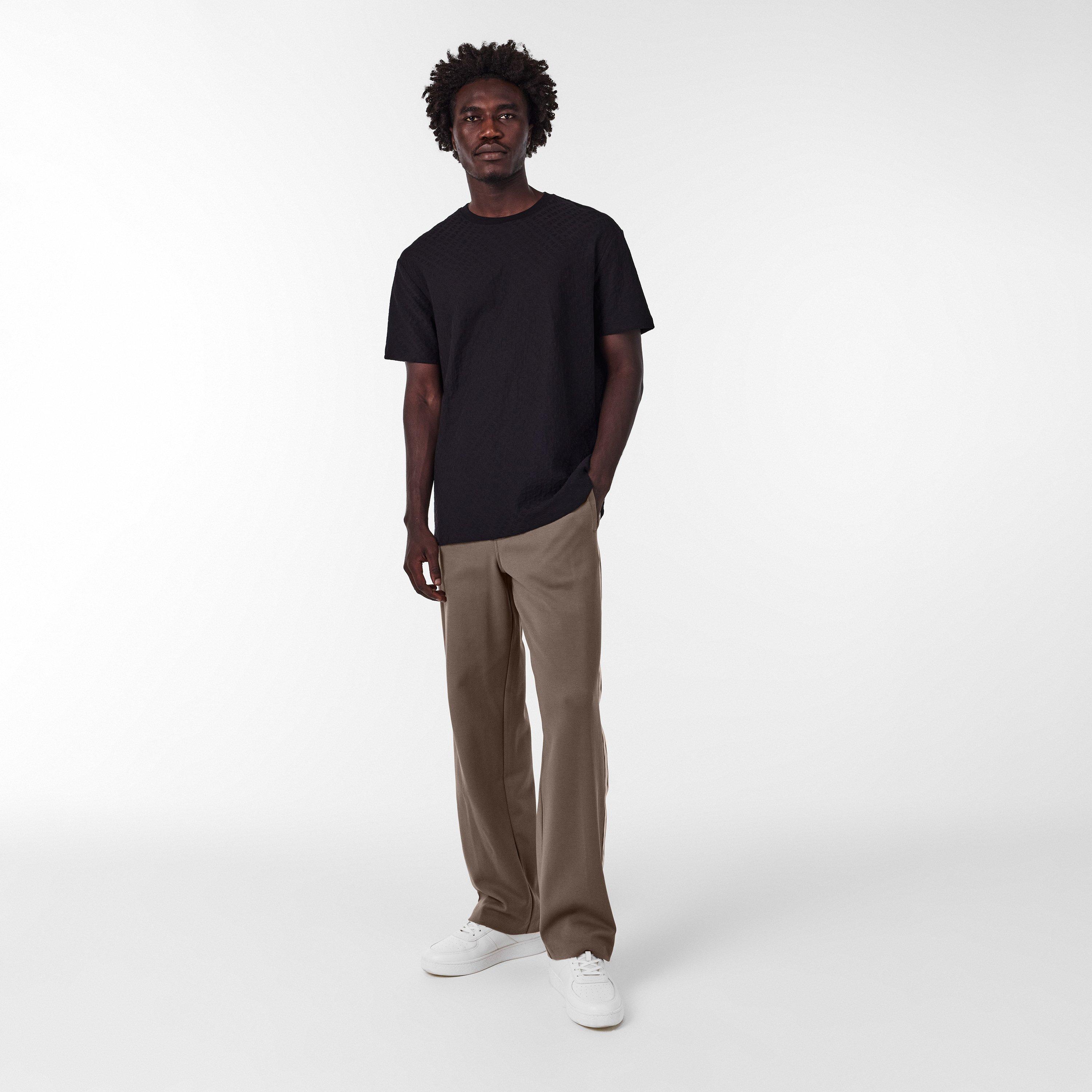 Black AOP FC022 - Armani Exchange - Men's Regular Fit T-Shirt - 6