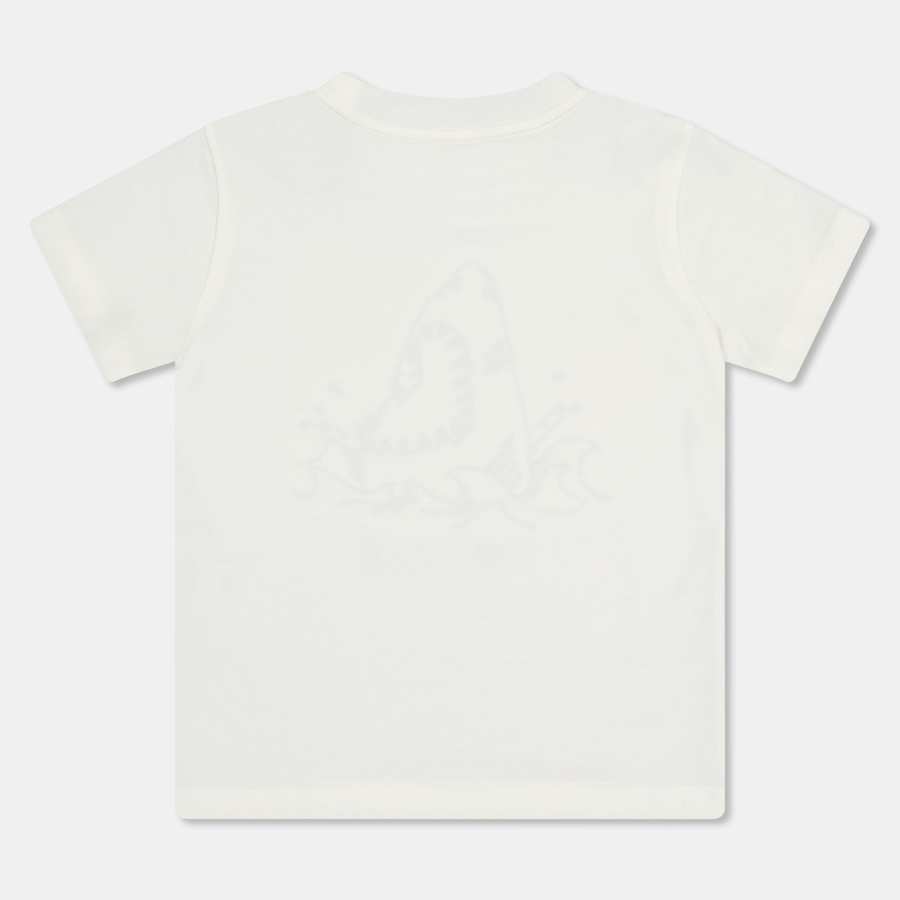 White 034 - Moncler - Kids' Logo Regular Fit T-Shirt - 2