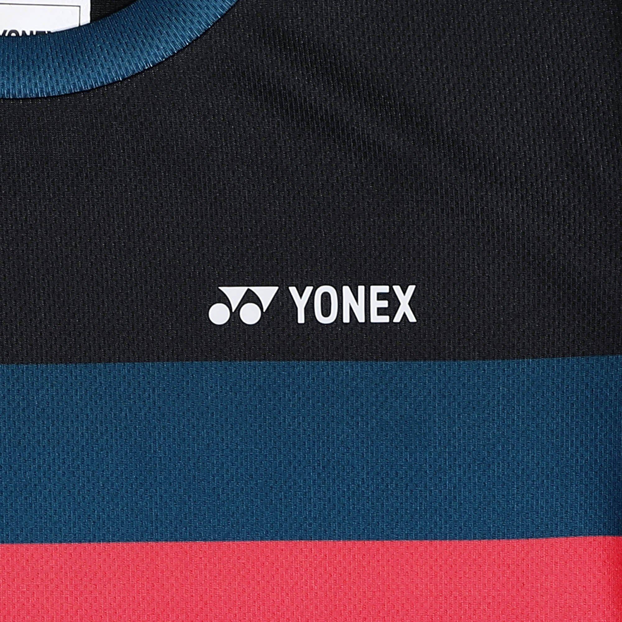 Jet Black - Yonex - Kids' Runaway T 1.2 Short Sleeve Performance T-Shirt - 3