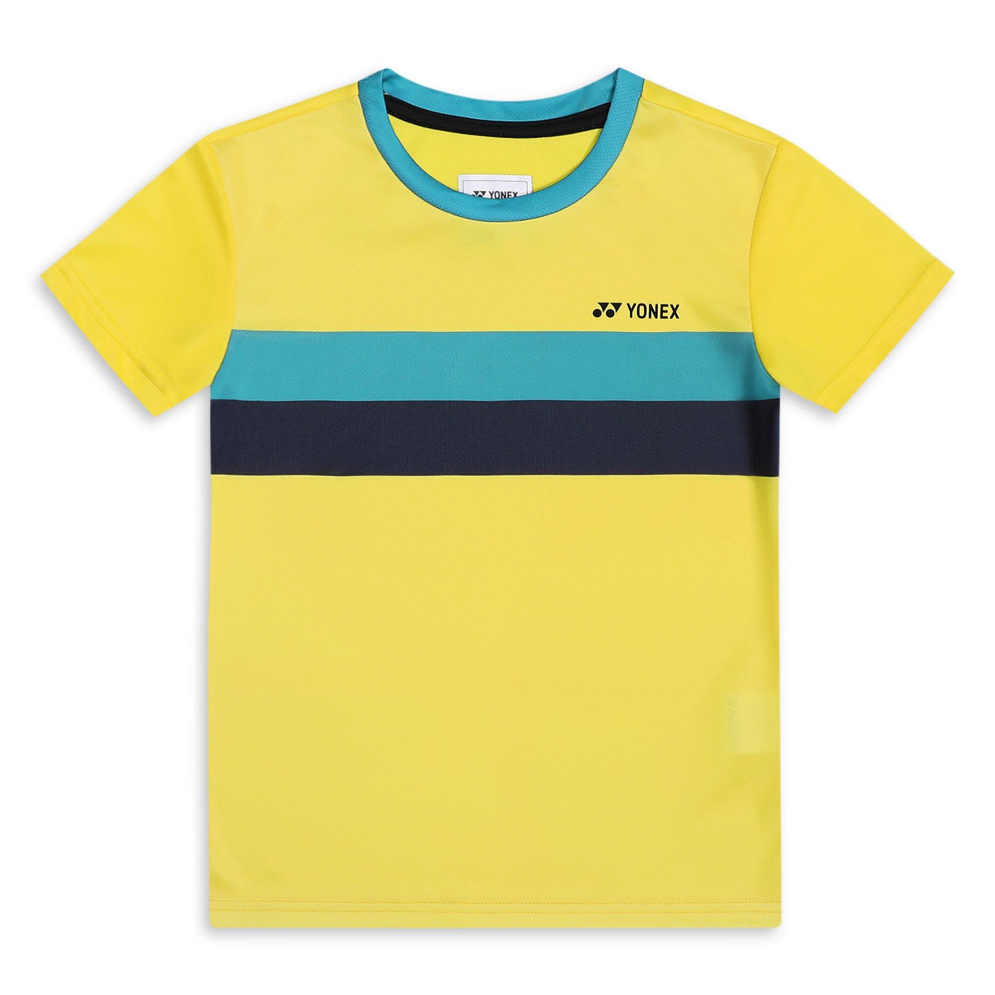Primose Yellow - Yonex - Kids' Runaway T 1.2 Short Sleeve Performance T-Shirt - 1