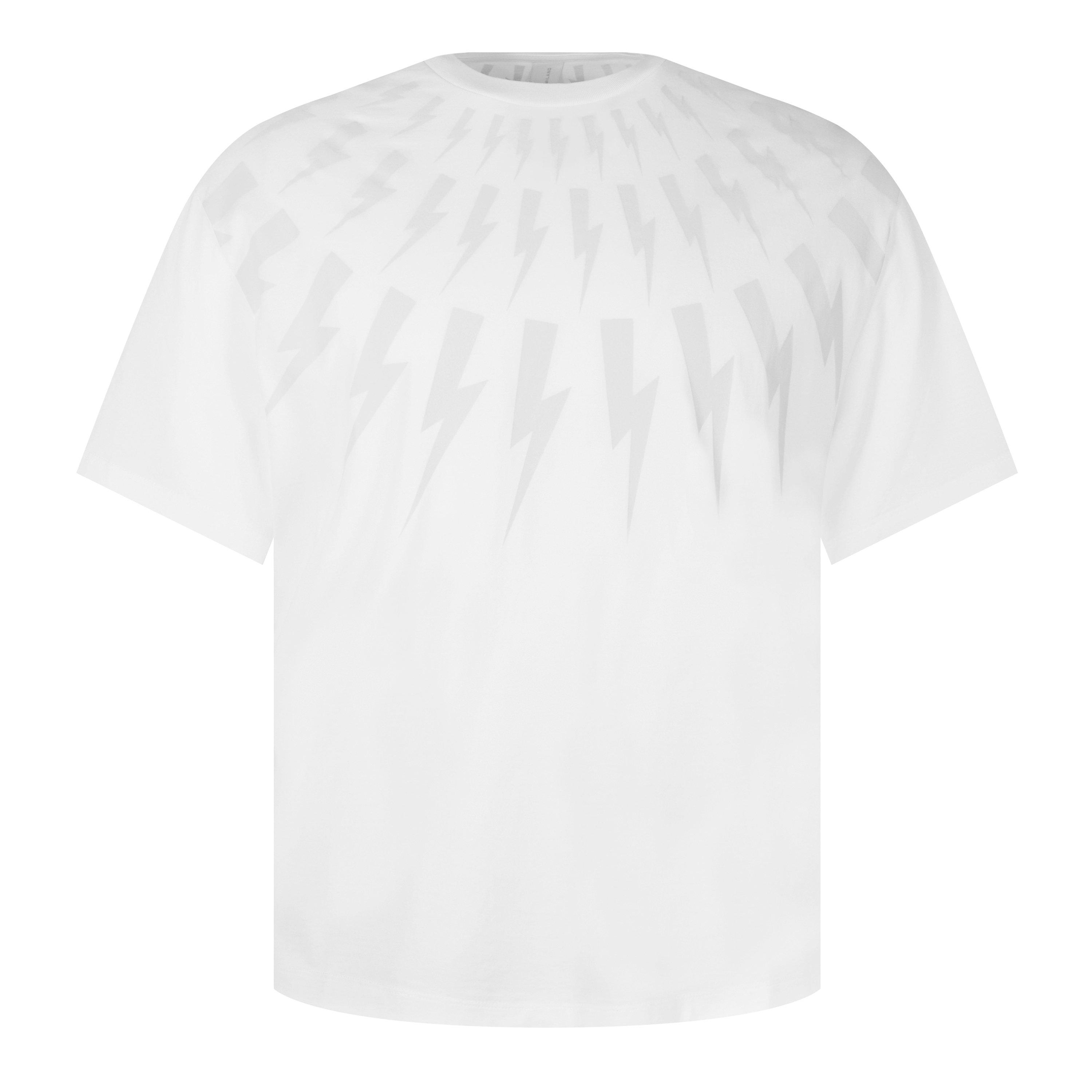 White - Neil Barrett - Thunderbolt T-Shirt - 1