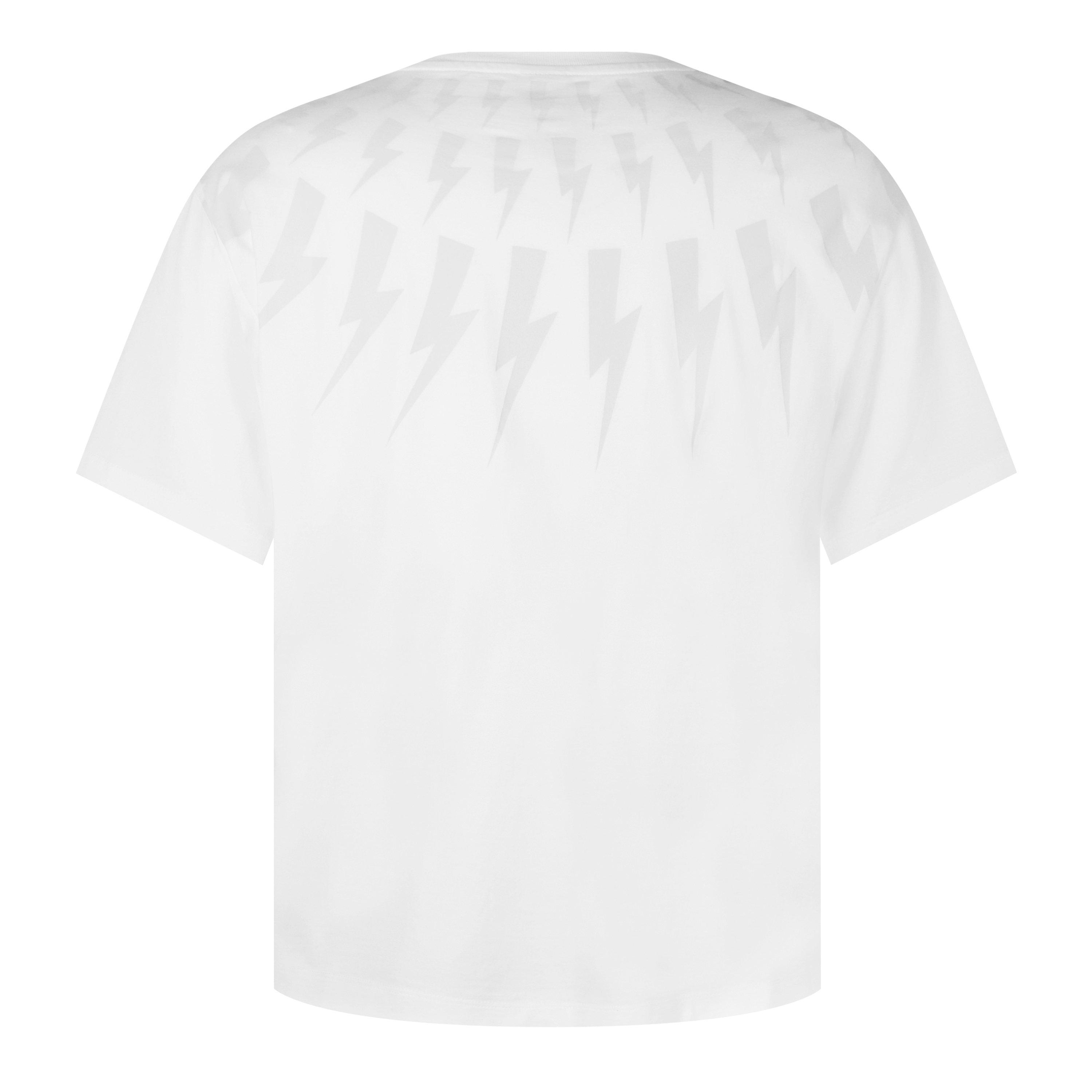 White - Neil Barrett - Thunderbolt T-Shirt - 2