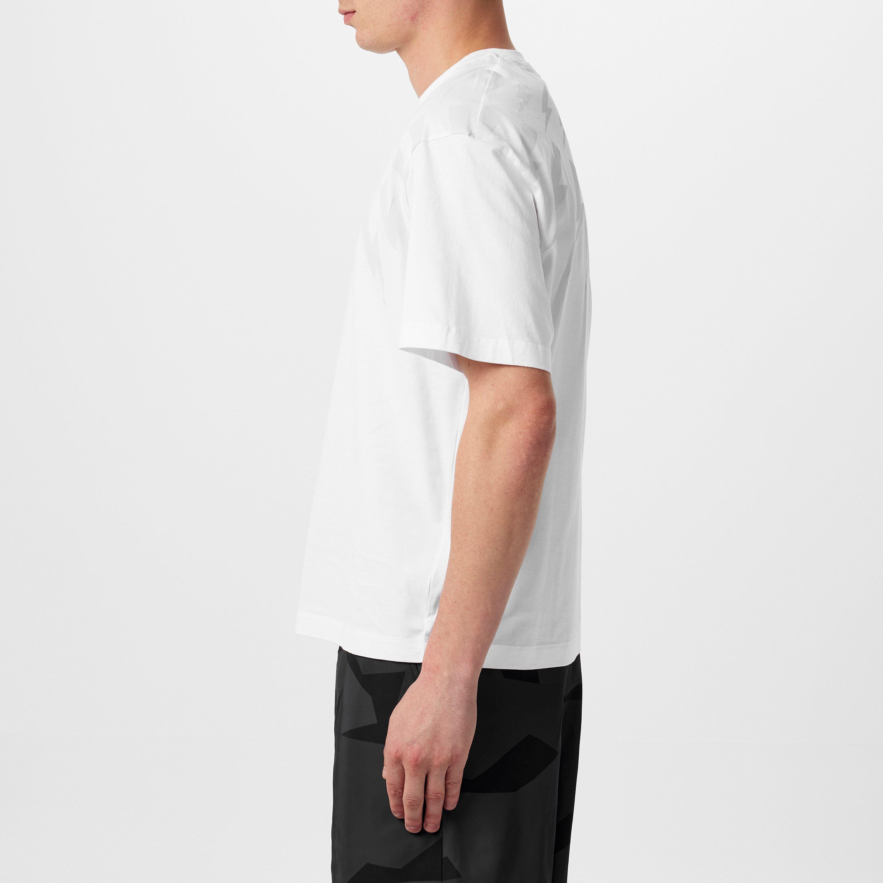 White - Neil Barrett - Thunderbolt T-Shirt - 5