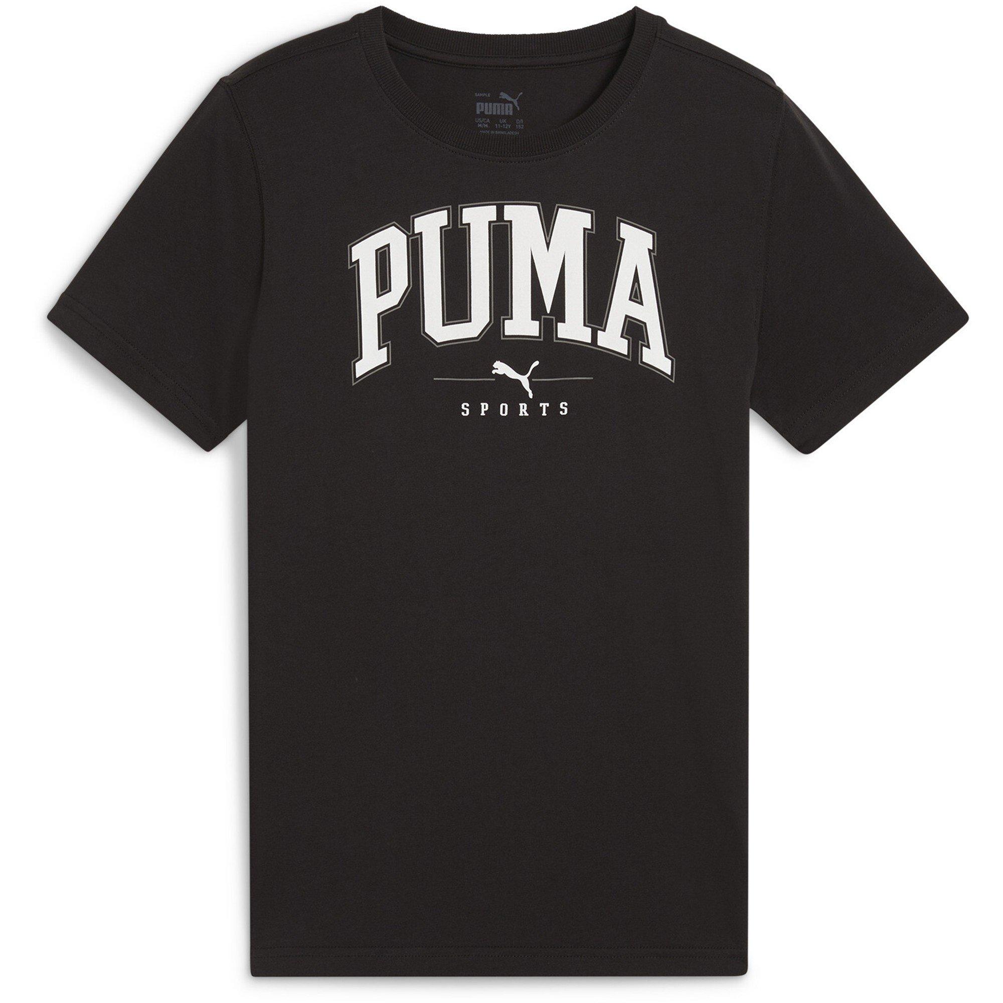 Puma Black - Puma - Unisex Kids' Squad Big Graphic Regular Fit T-Shirt - 1