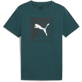 Puma Puma Graphics Tee 1 B T-Shirt Unisex Kids