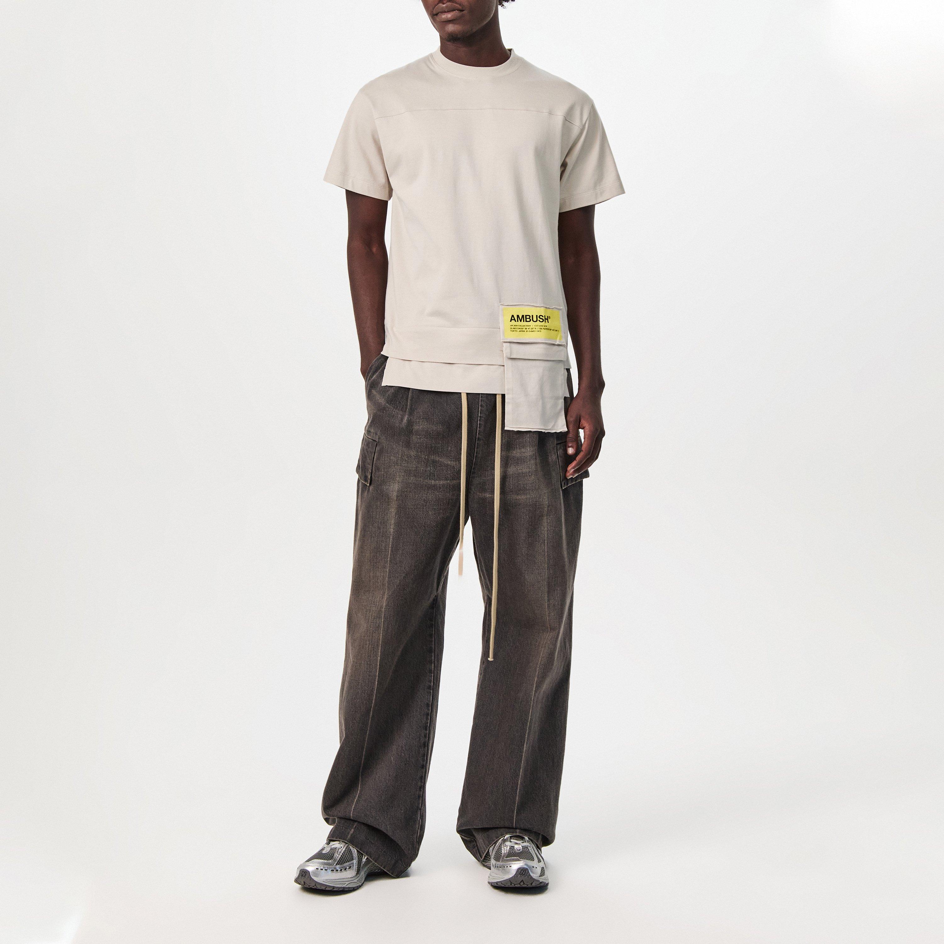 Neutrals - Ambush - Men's Regular Fit Waist Pocket T-Shirt - 6
