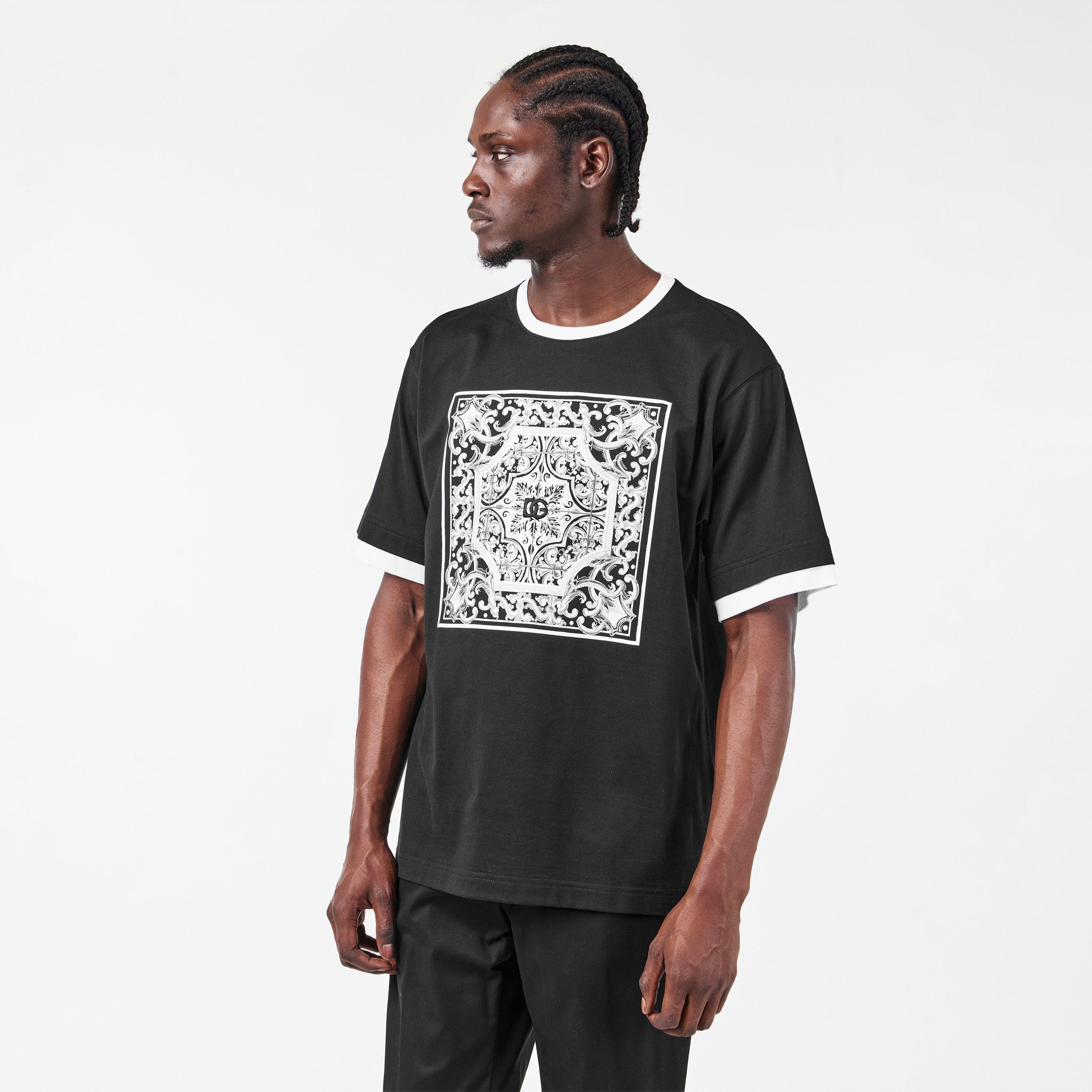 N0000 Nero - Dolce and Gabbana - Men's & T-Shirt - 3