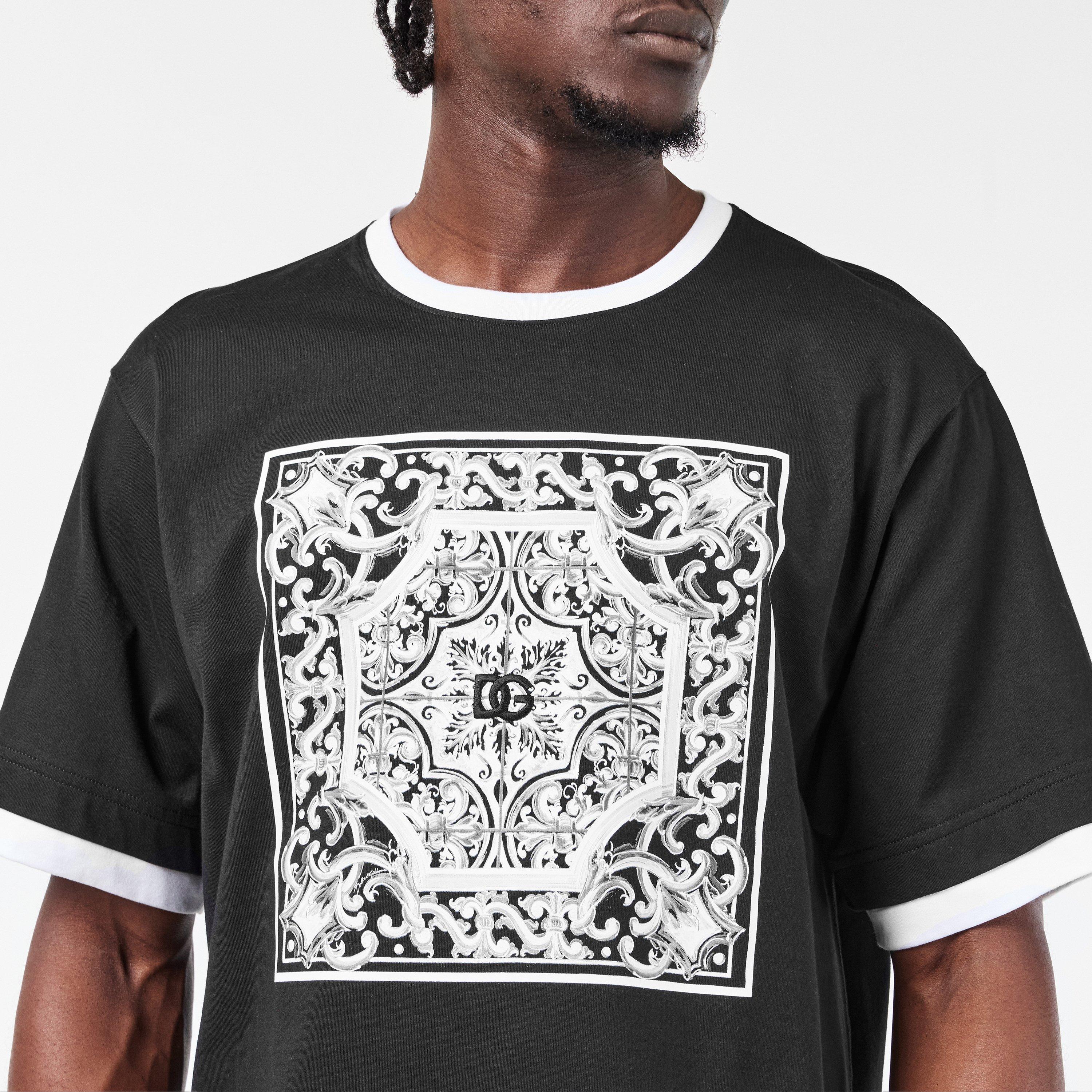 N0000 Nero - Dolce and Gabbana - Men's & T-Shirt - 5