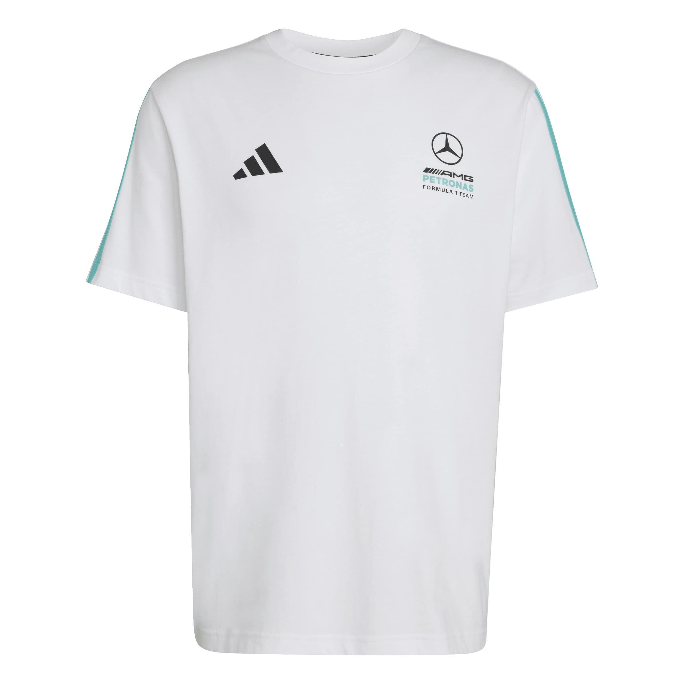 White/Mint - adidas - adidas Merecedes AMG Petronas F1 TEAM DNA T-Shirt - 1