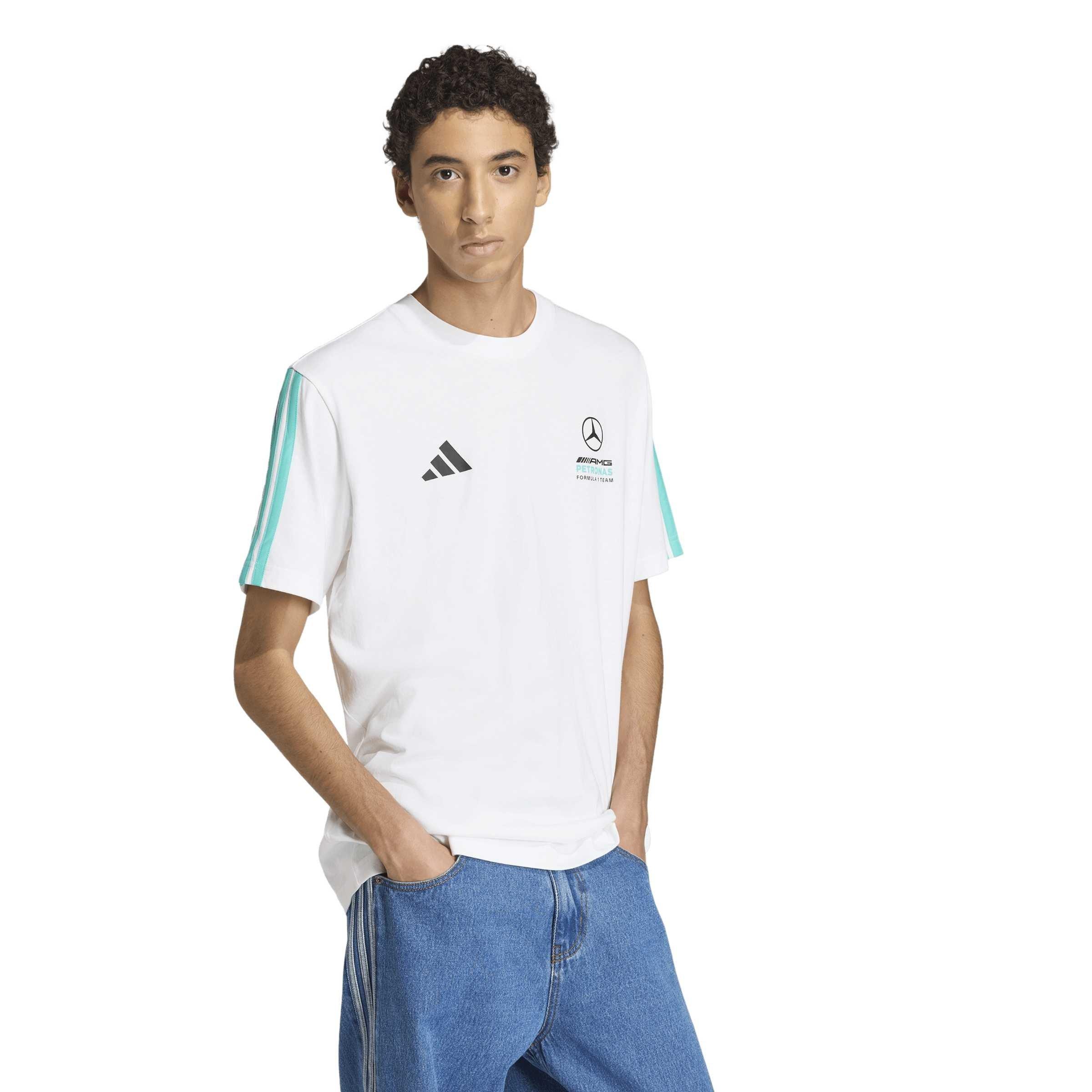 White/Mint - adidas - adidas Merecedes AMG Petronas F1 TEAM DNA T-Shirt - 6